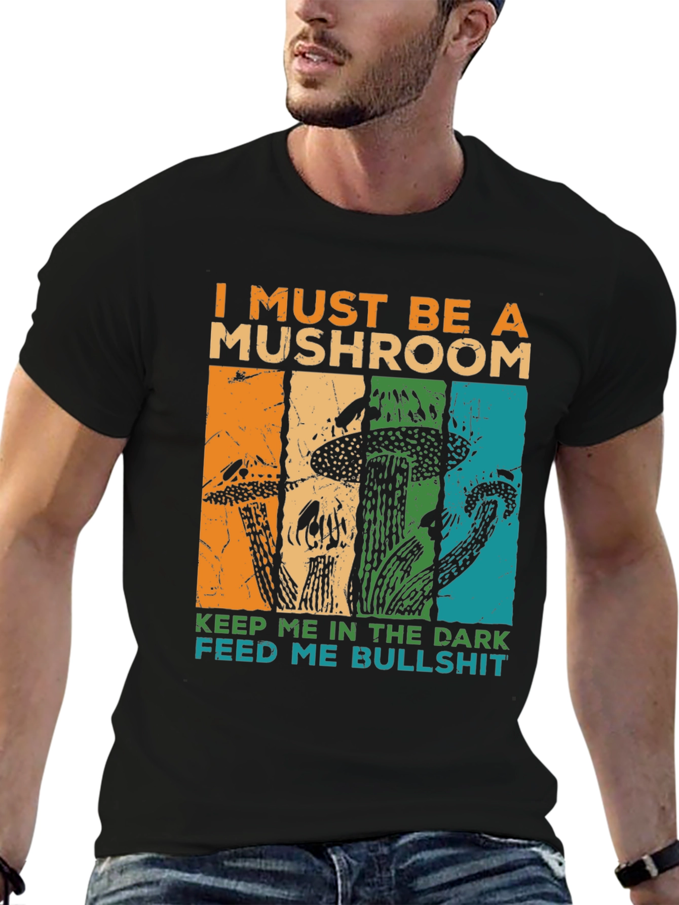Mushroom Graphic Tee - Keep Me in the Dark