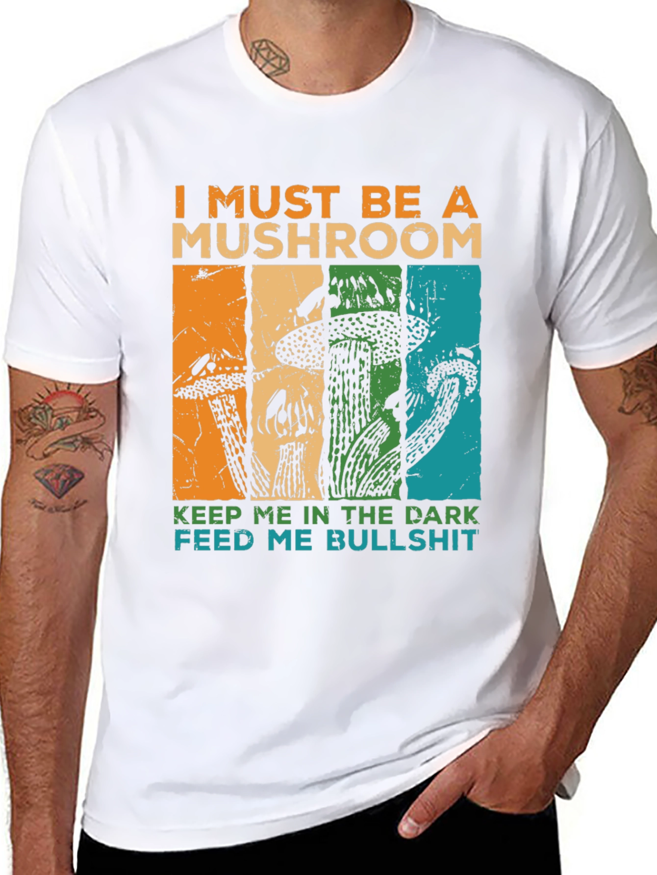 Mushroom Graphic Tee - Keep Me in the Dark