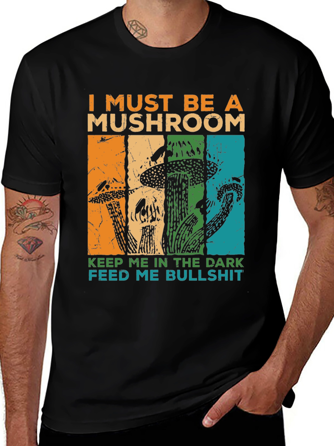 Mushroom Graphic Tee - Keep Me in the Dark