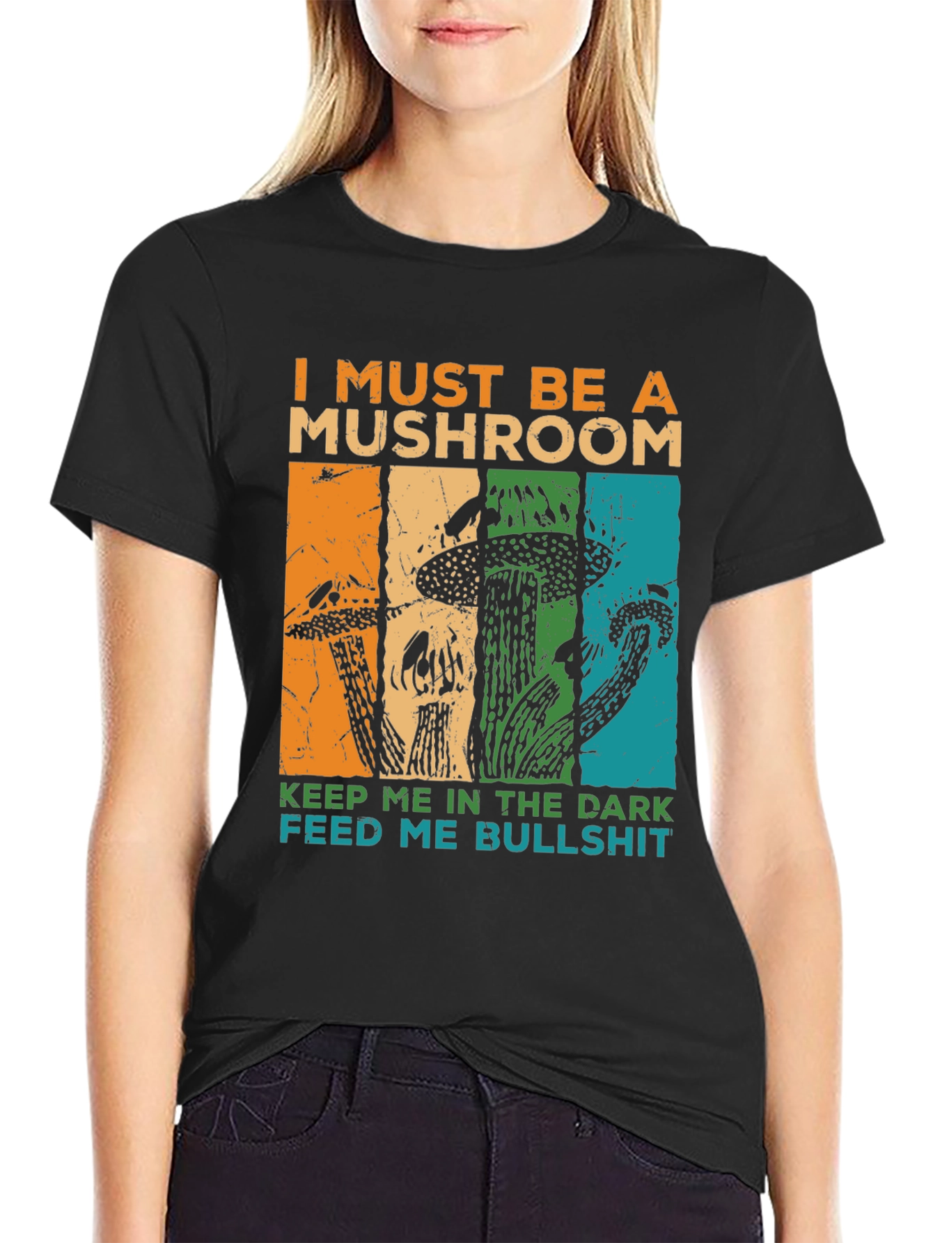 Mushroom Graphic Tee - Keep Me in the Dark