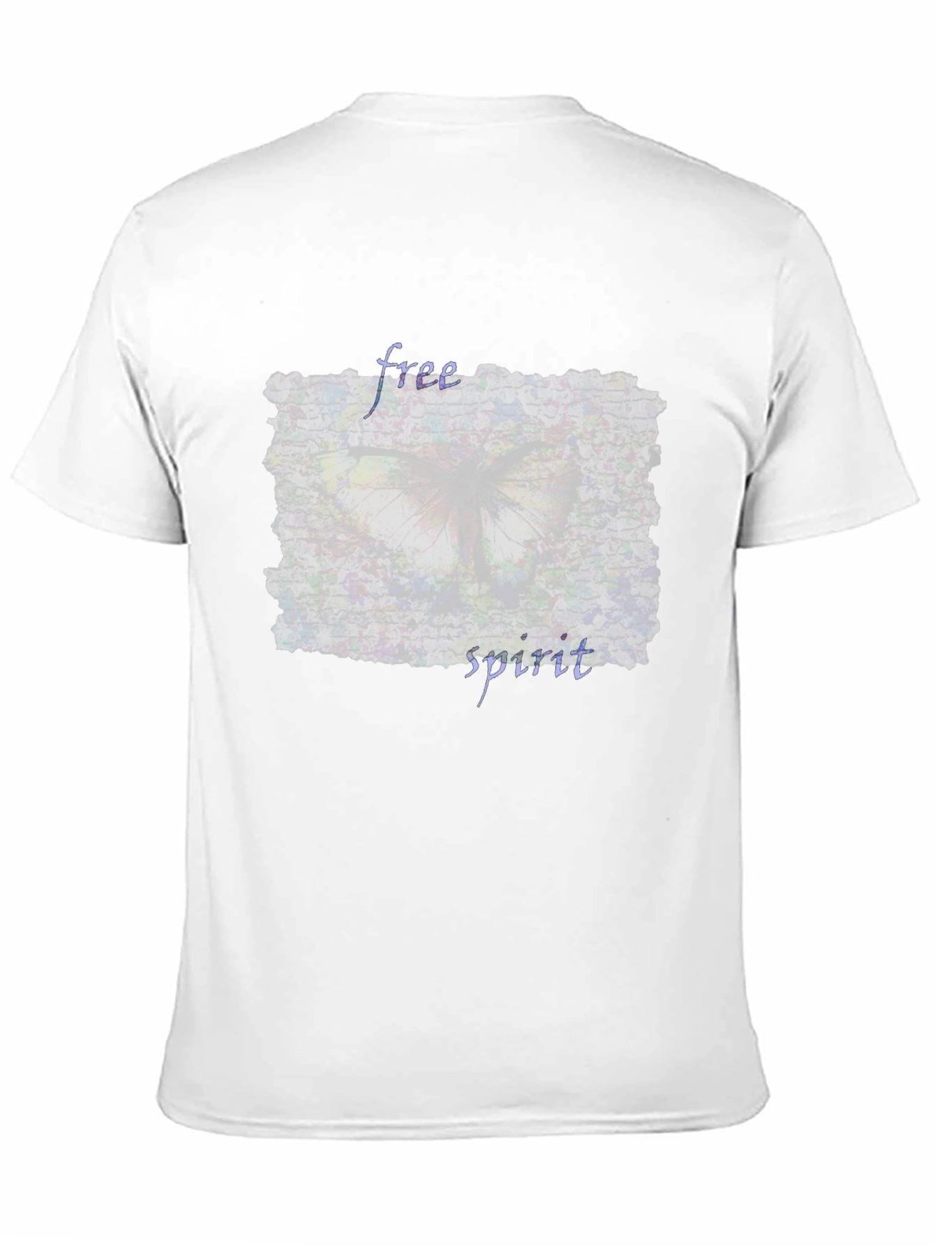 Free Spirit Butterfly Graphic Tee - Black