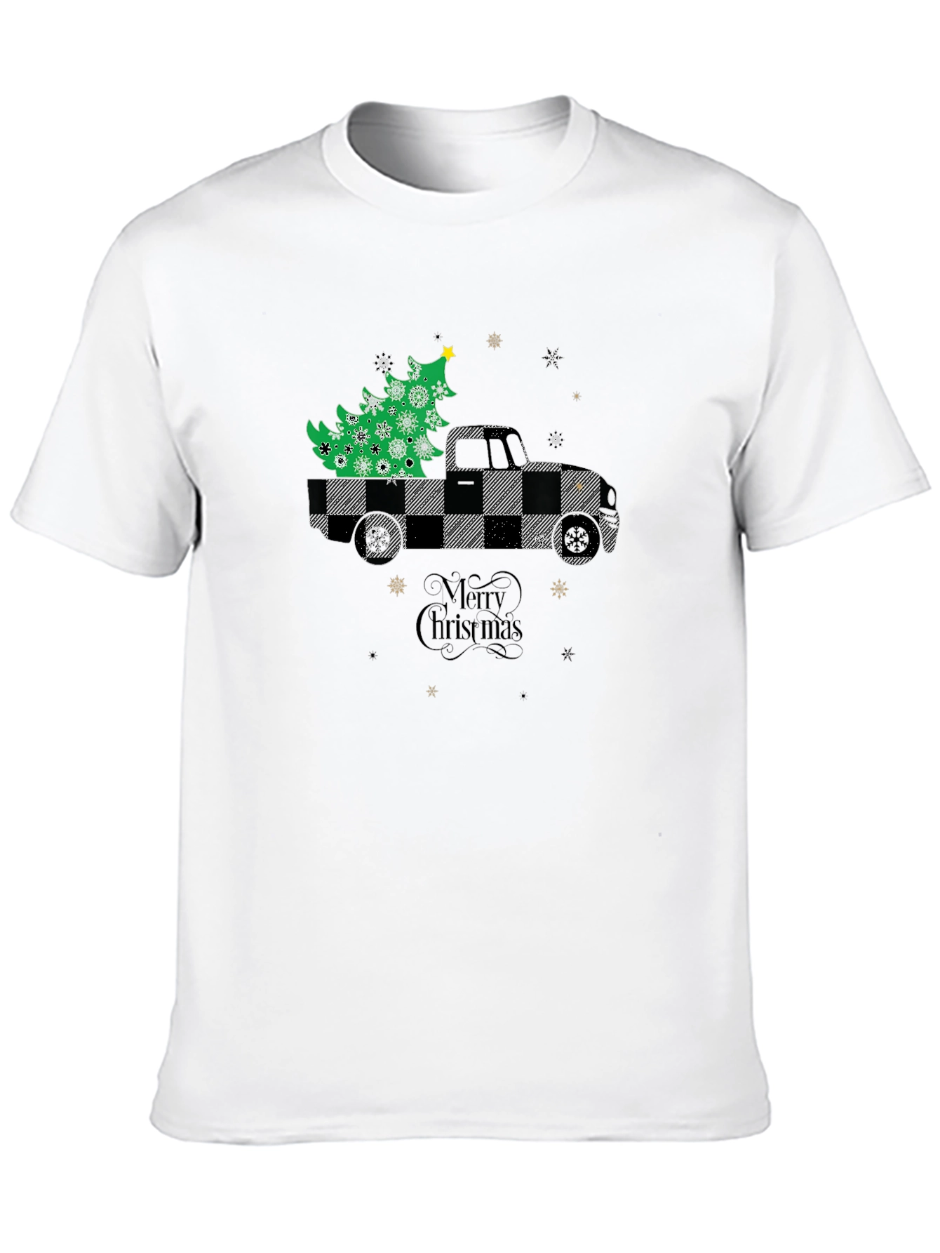 Christmas Tree Truck Graphic Tee