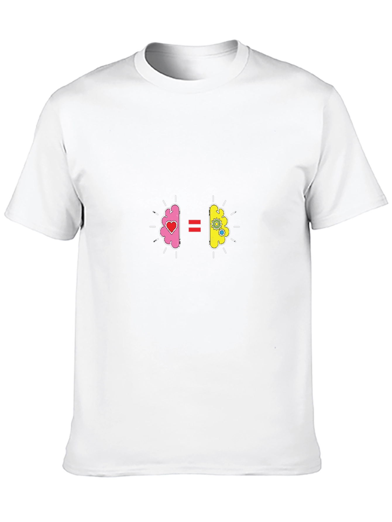 Brain Equation Graphic Tee - Love and Logic T-Shirt