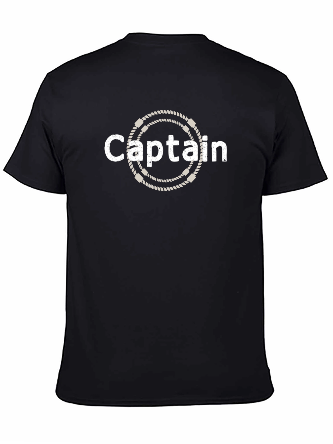 Captain T-Shirt Nautical Rope Design
