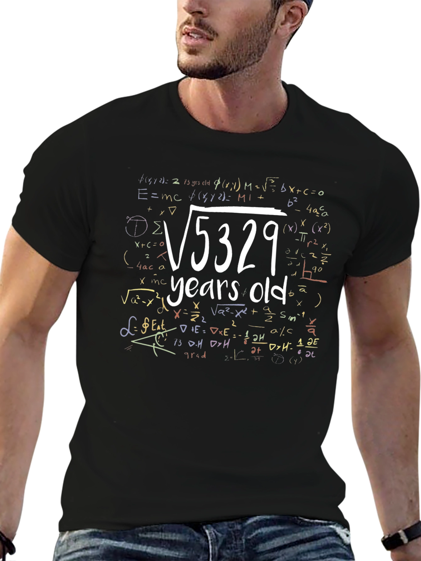 Funny Math 73rd Birthday T-Shirt for Him