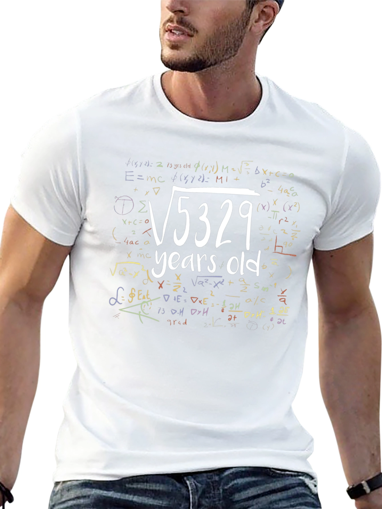 Funny Math 73rd Birthday T-Shirt for Him