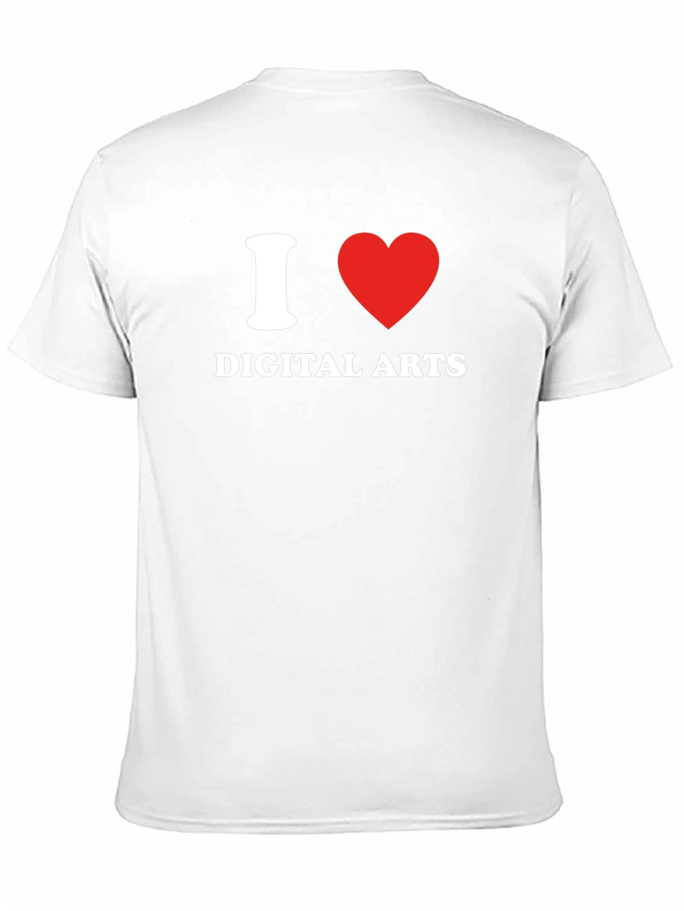 I Heart Digital Arts Black T-Shirt