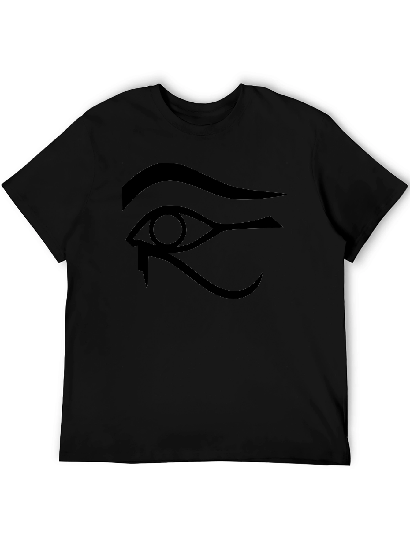 Eye of Horus Black Graphic T-Shirt