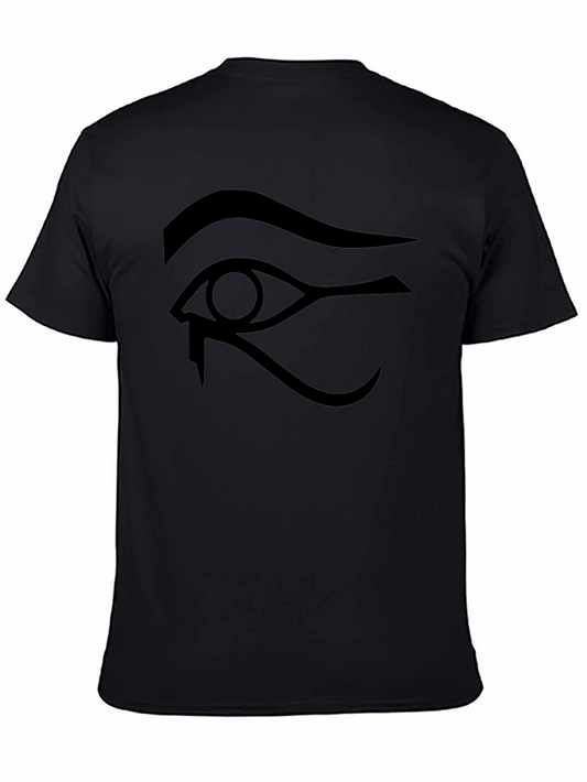 Eye of Horus Black Graphic T-Shirt