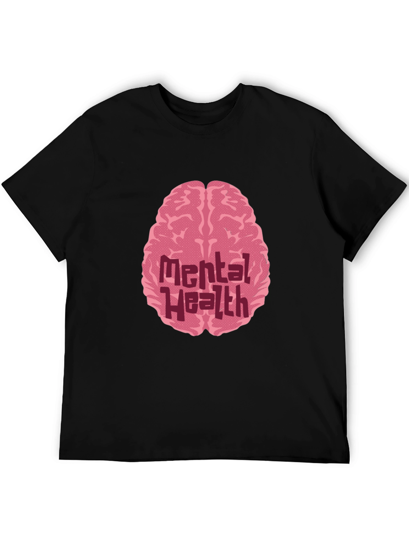 Mental Health Brain Graphic Tee - Stylish Awareness T-Shirt