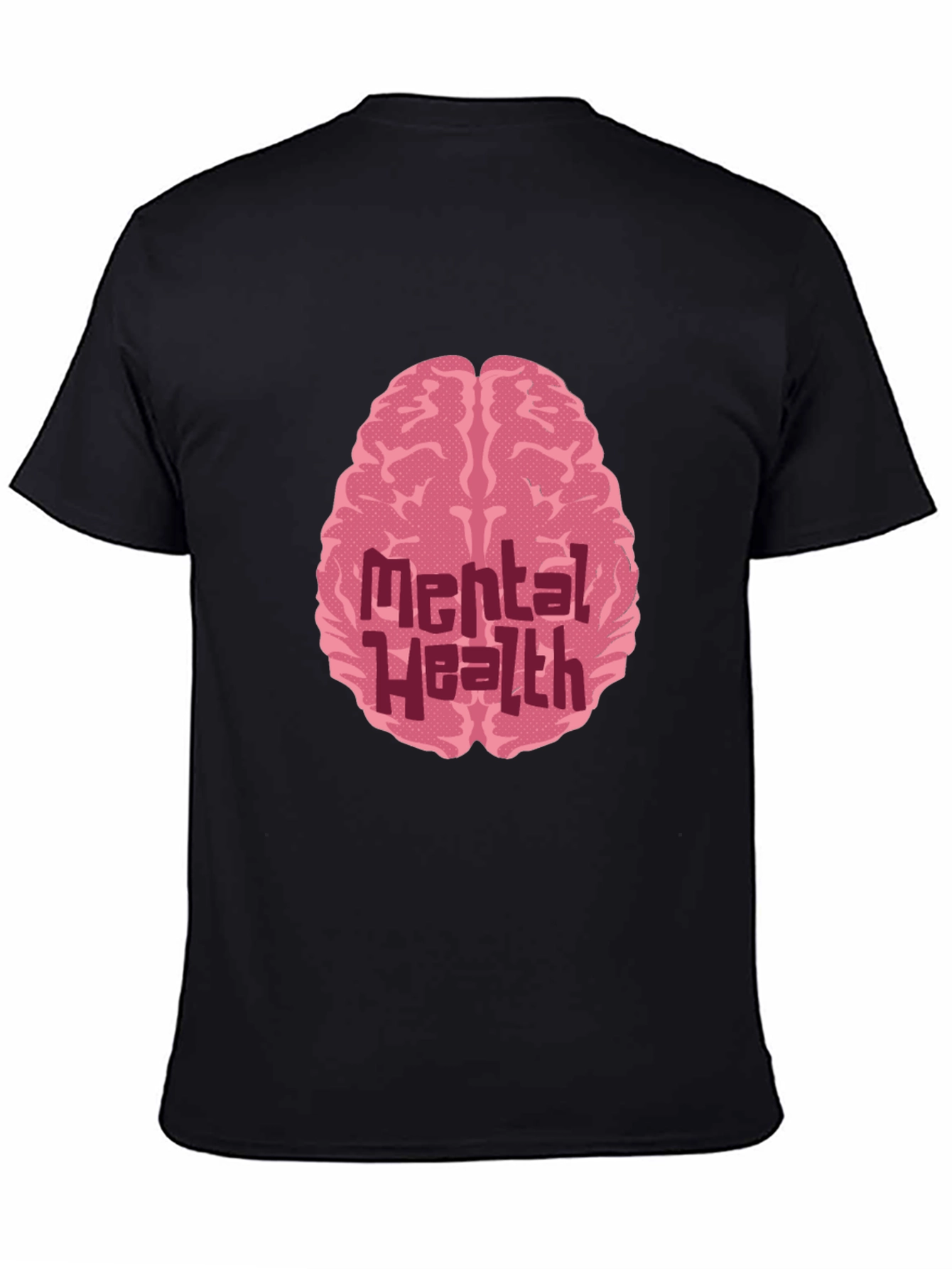 Mental Health Brain Graphic Tee - Stylish Awareness T-Shirt