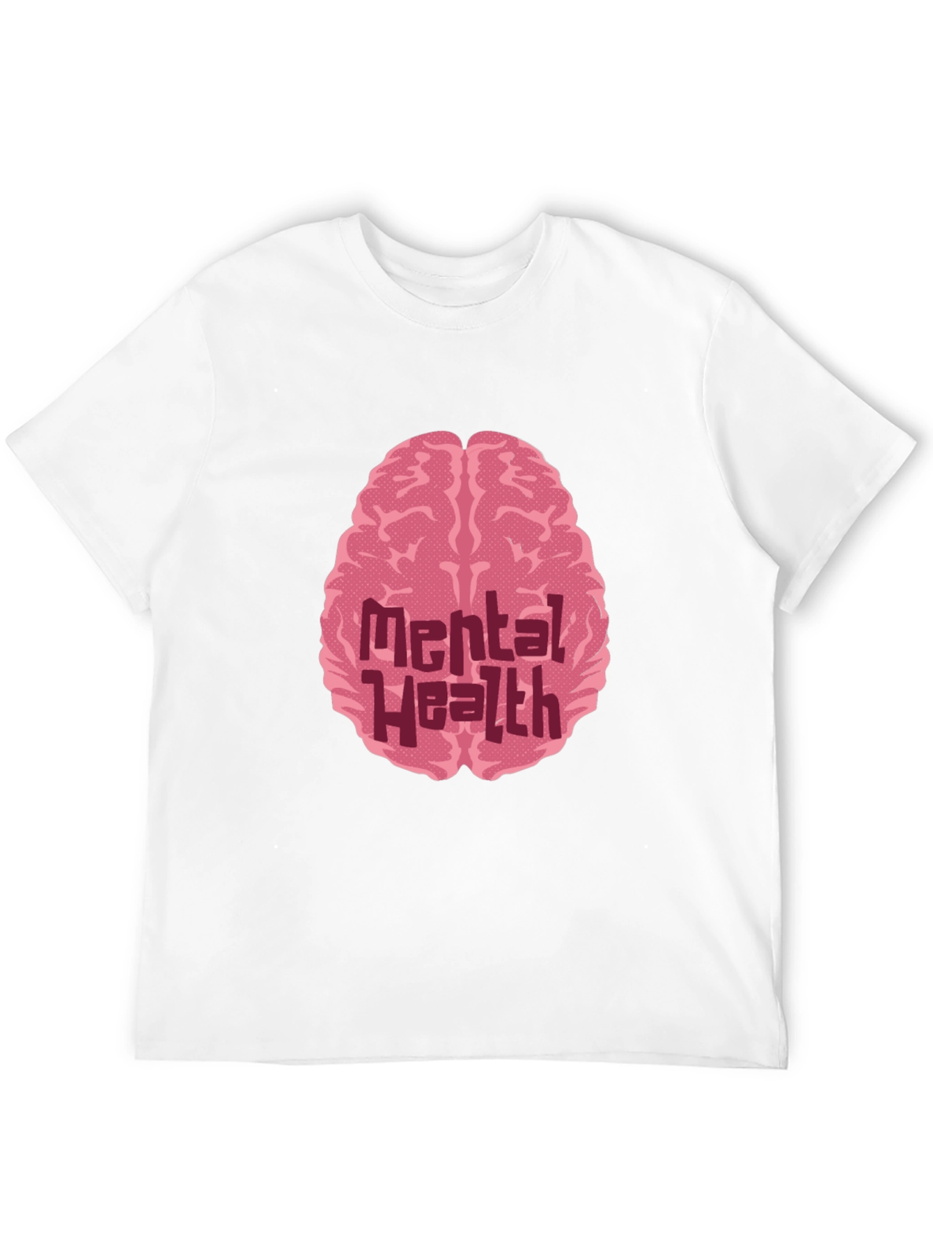 Mental Health Brain Graphic Tee - Stylish Awareness T-Shirt