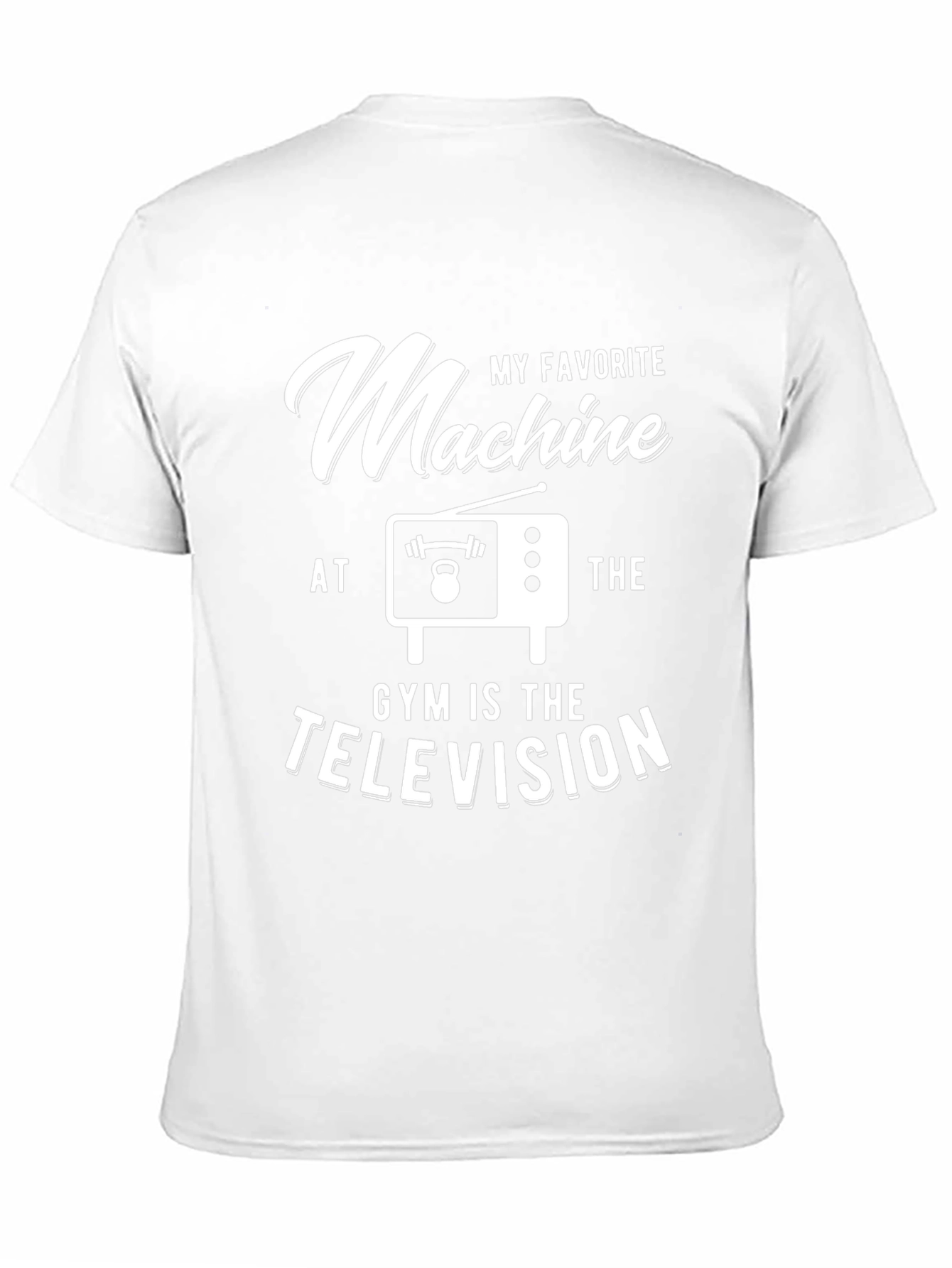 Funny Gym Television T-Shirt