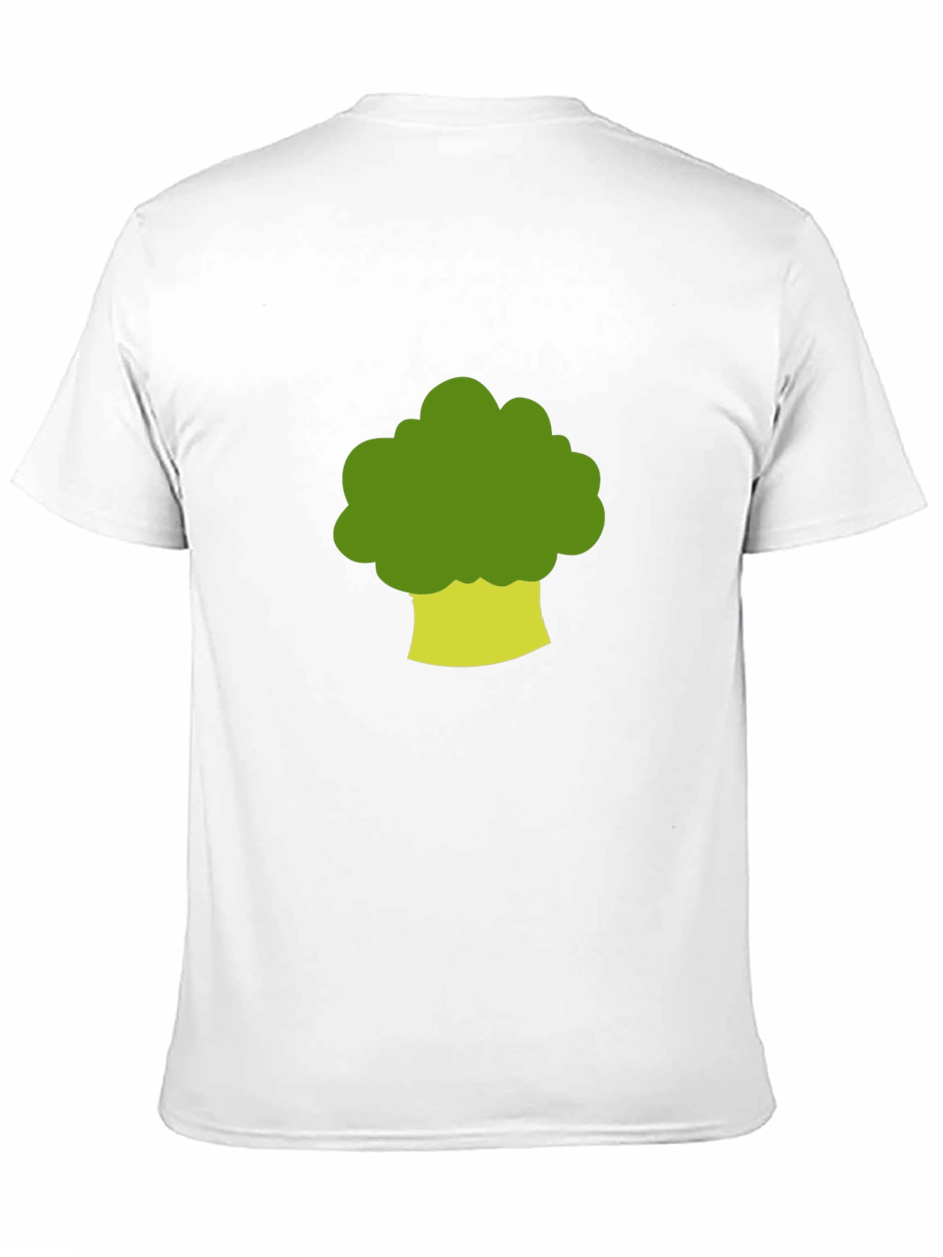 Broccoli Graphic Print Crew Neck T-Shirt