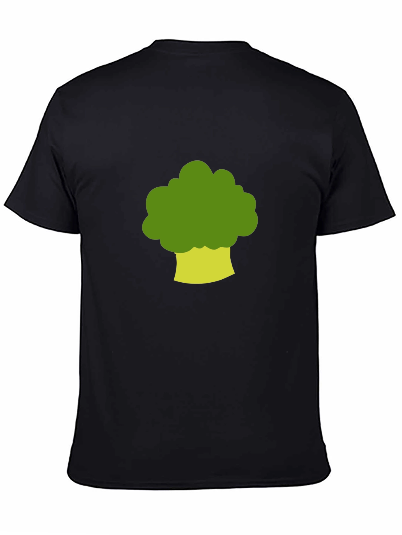 Broccoli Graphic Print Crew Neck T-Shirt
