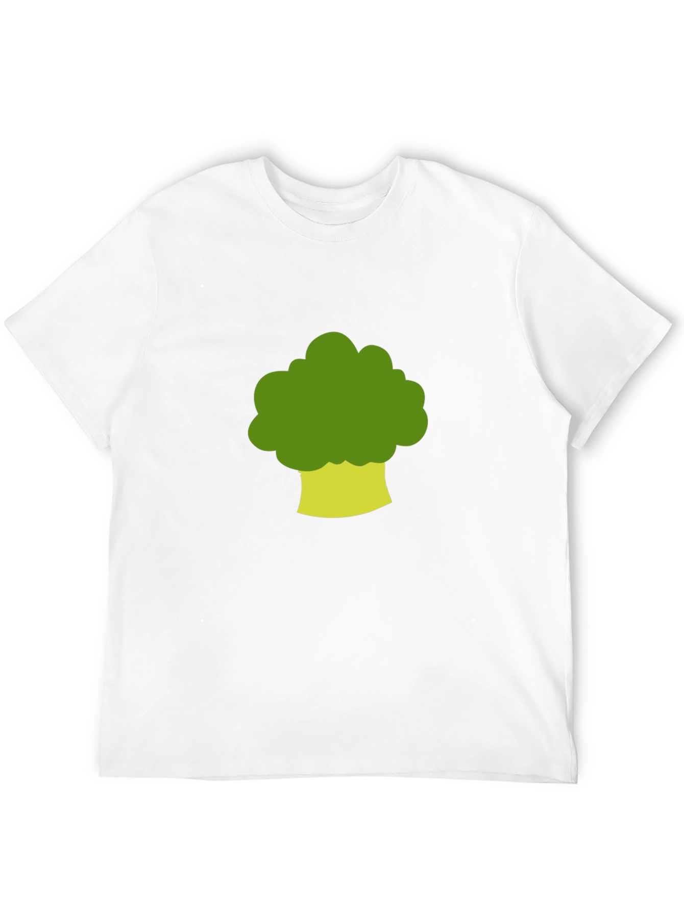 Broccoli Graphic Print Crew Neck T-Shirt