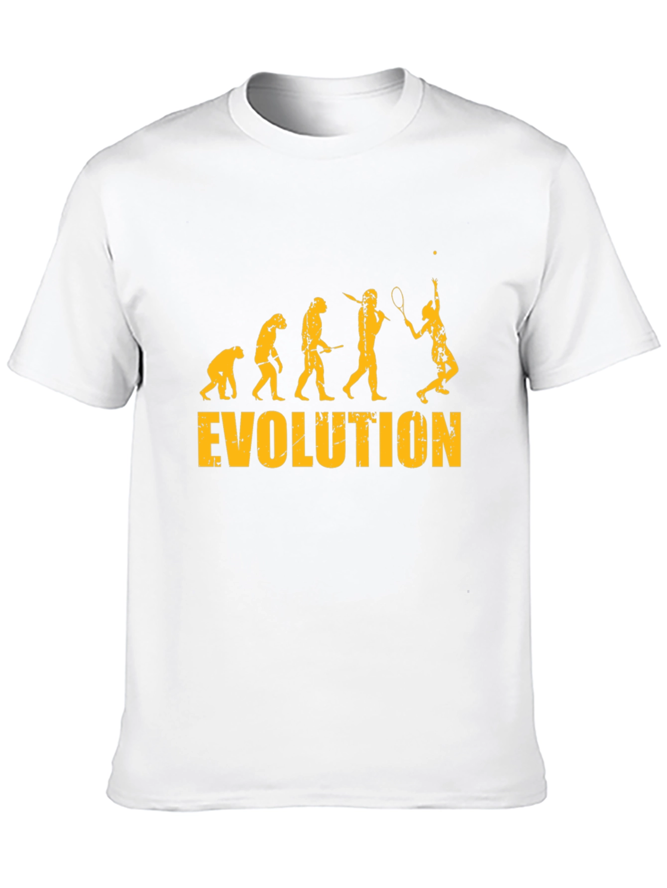 Tennis Evolution Black T-Shirt
