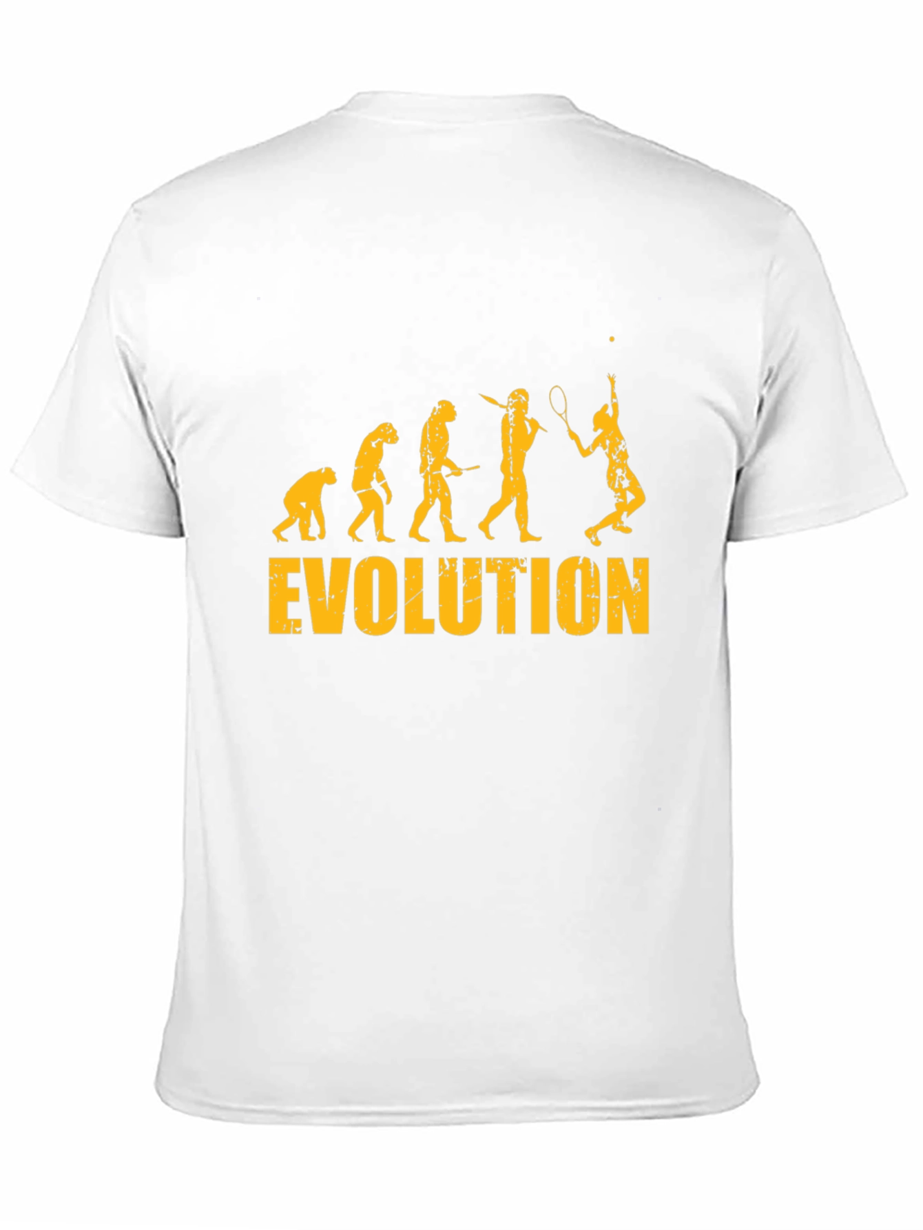 Tennis Evolution Black T-Shirt