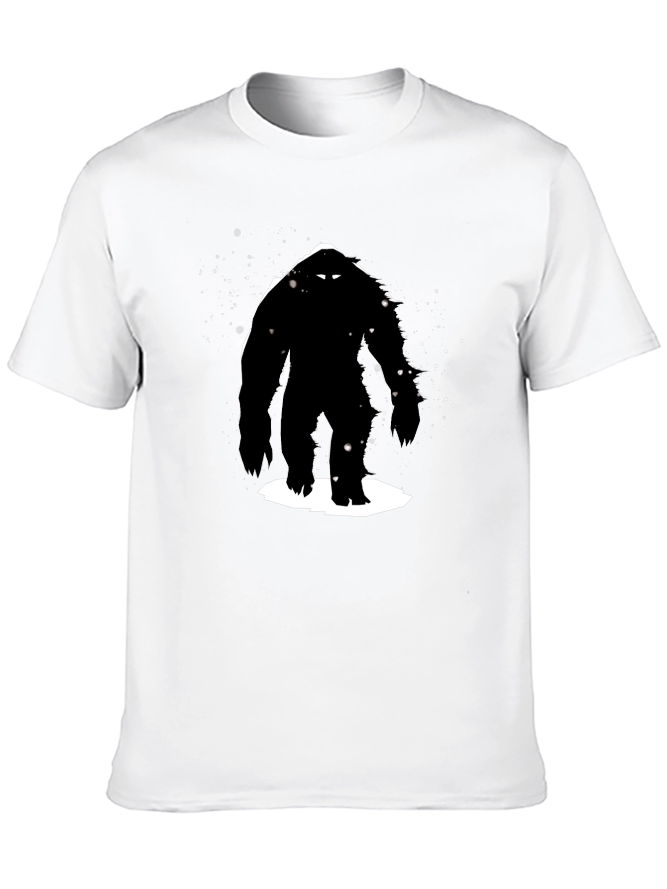 Bigfoot Silhouette Black T-Shirt