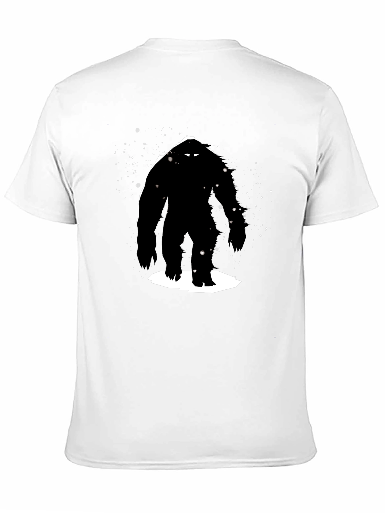 Bigfoot Silhouette Black T-Shirt