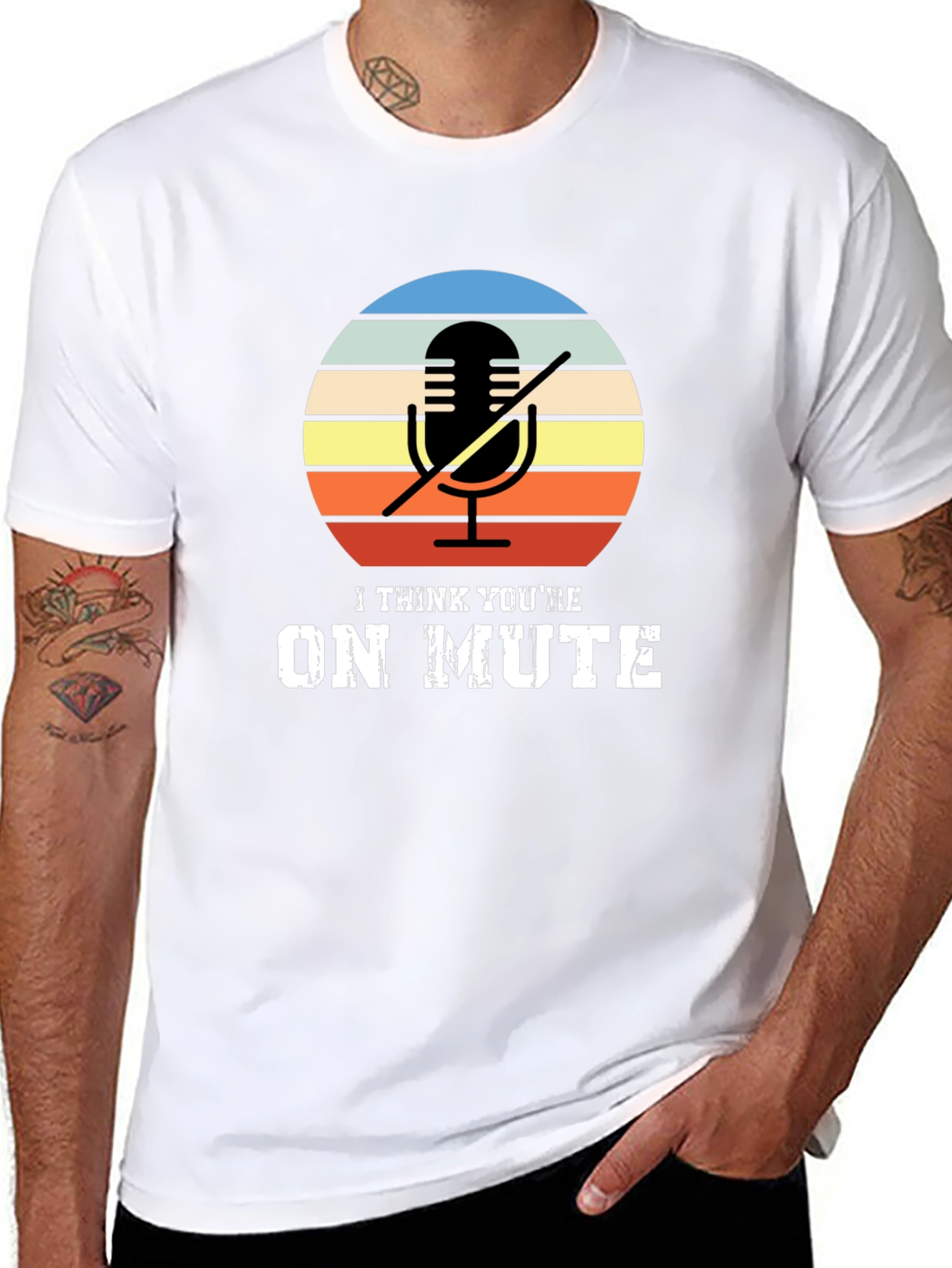 I Think Youre On Mute Graphic T-Shirt