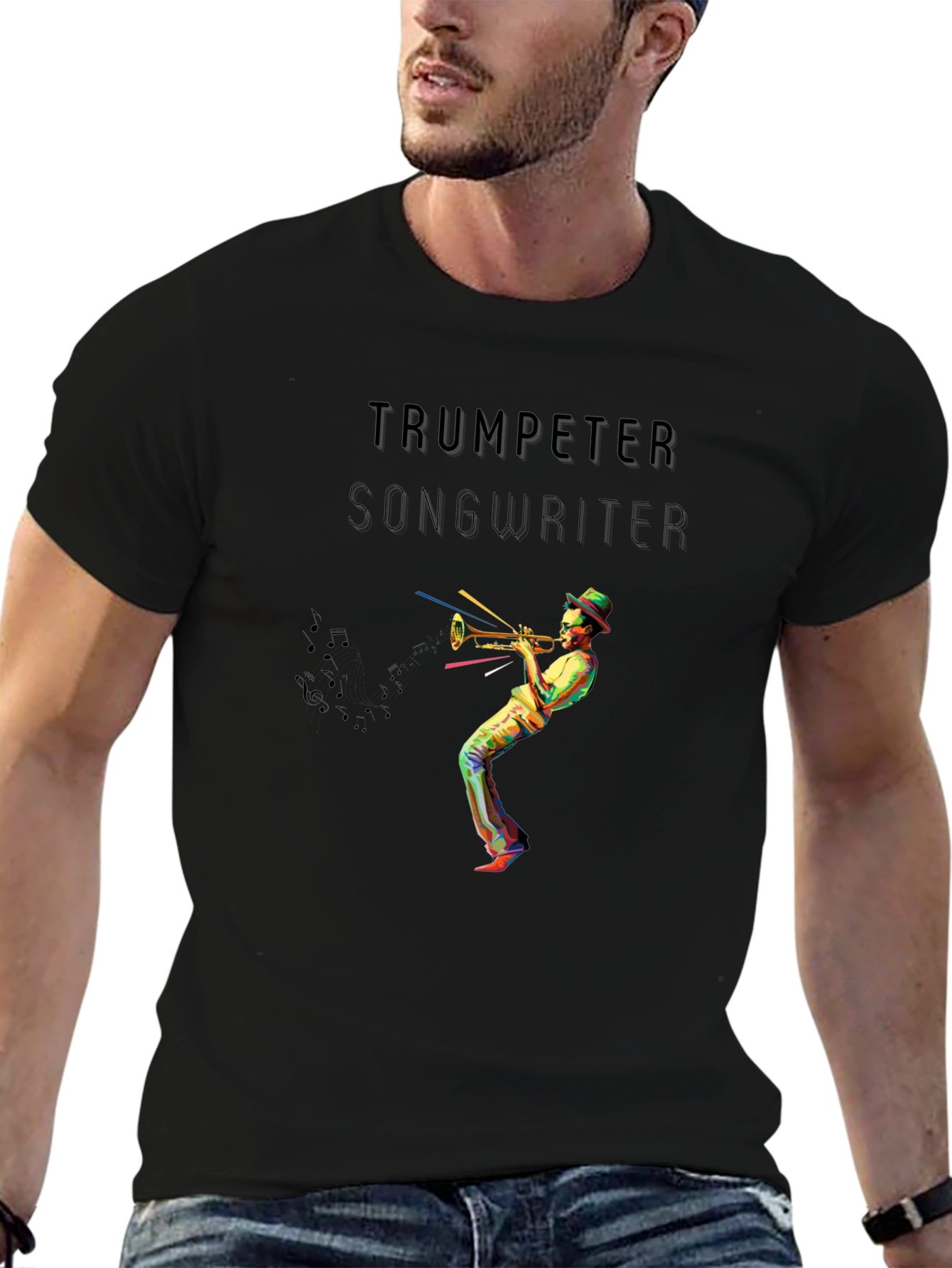 Trumpeter Songwriter Graphic T-Shirt