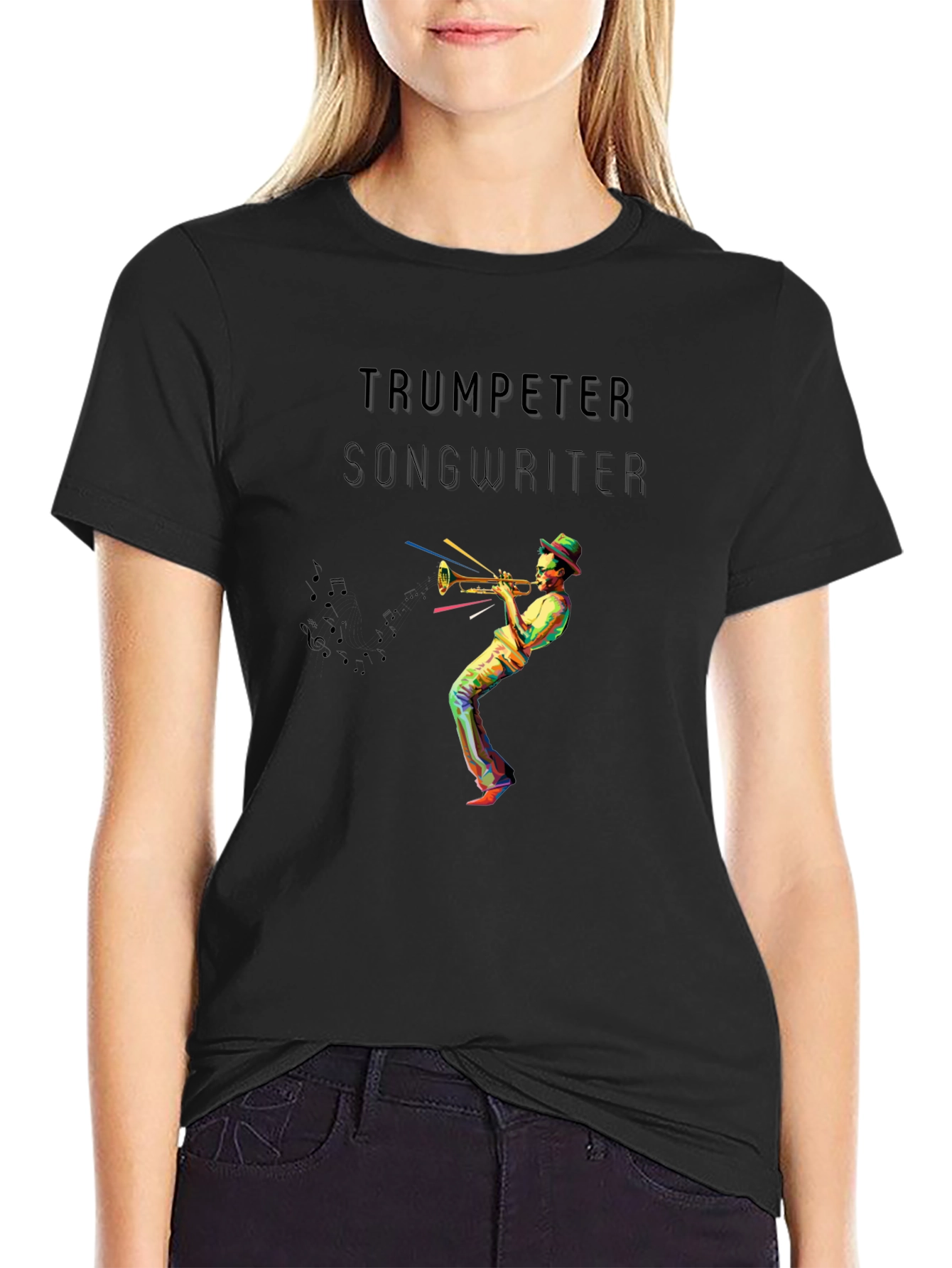 Trumpeter Songwriter Graphic T-Shirt