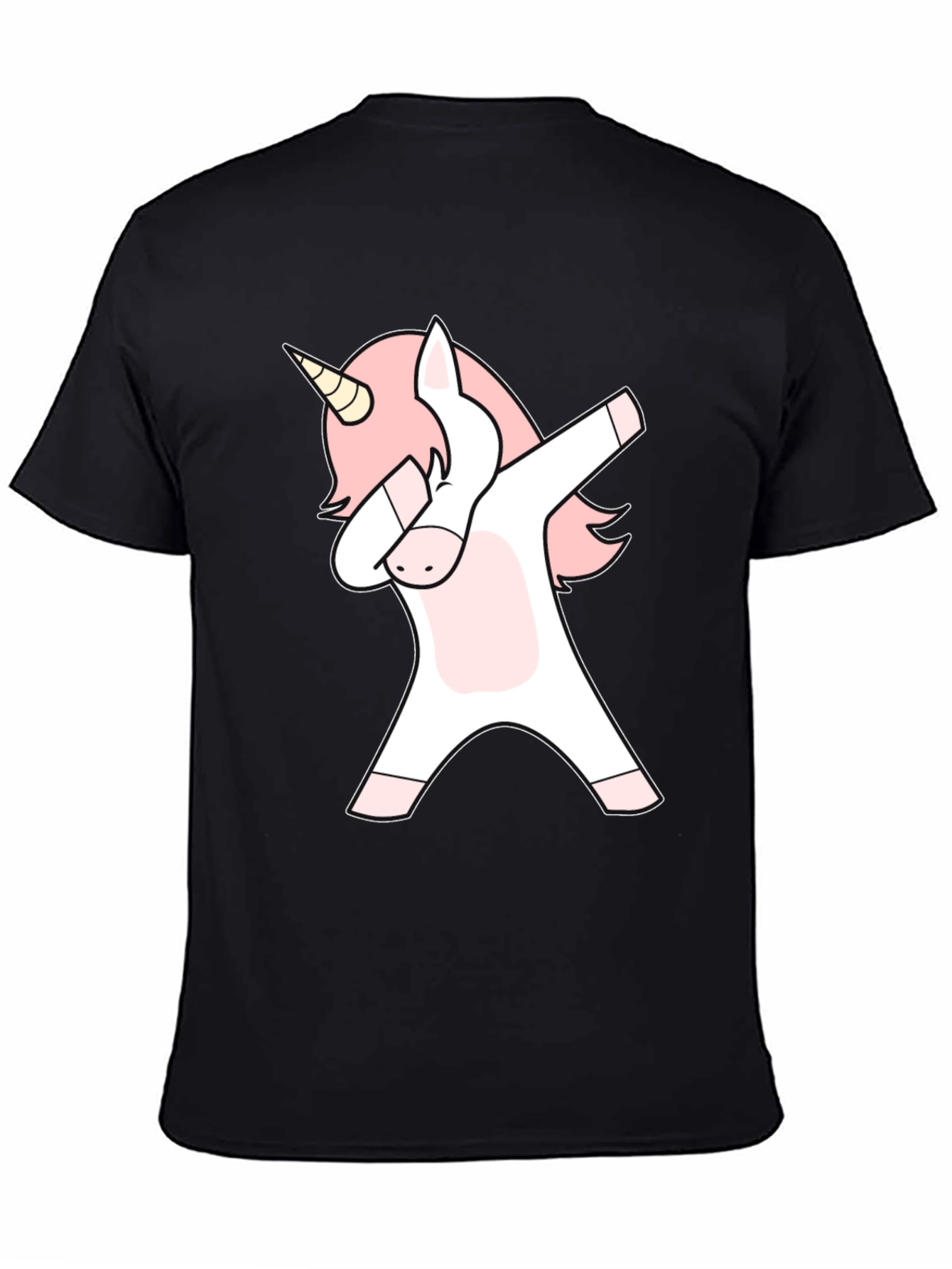 Dabbing Unicorn Graphic T-Shirt