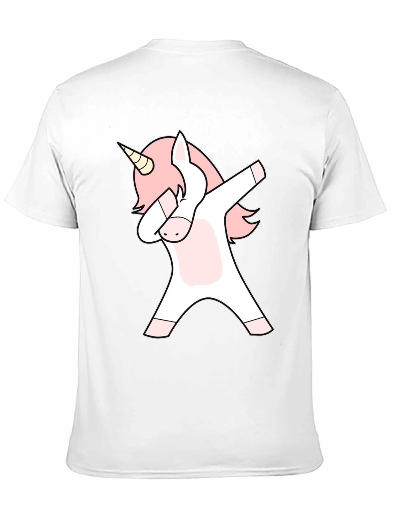 Dabbing Unicorn Graphic T-Shirt