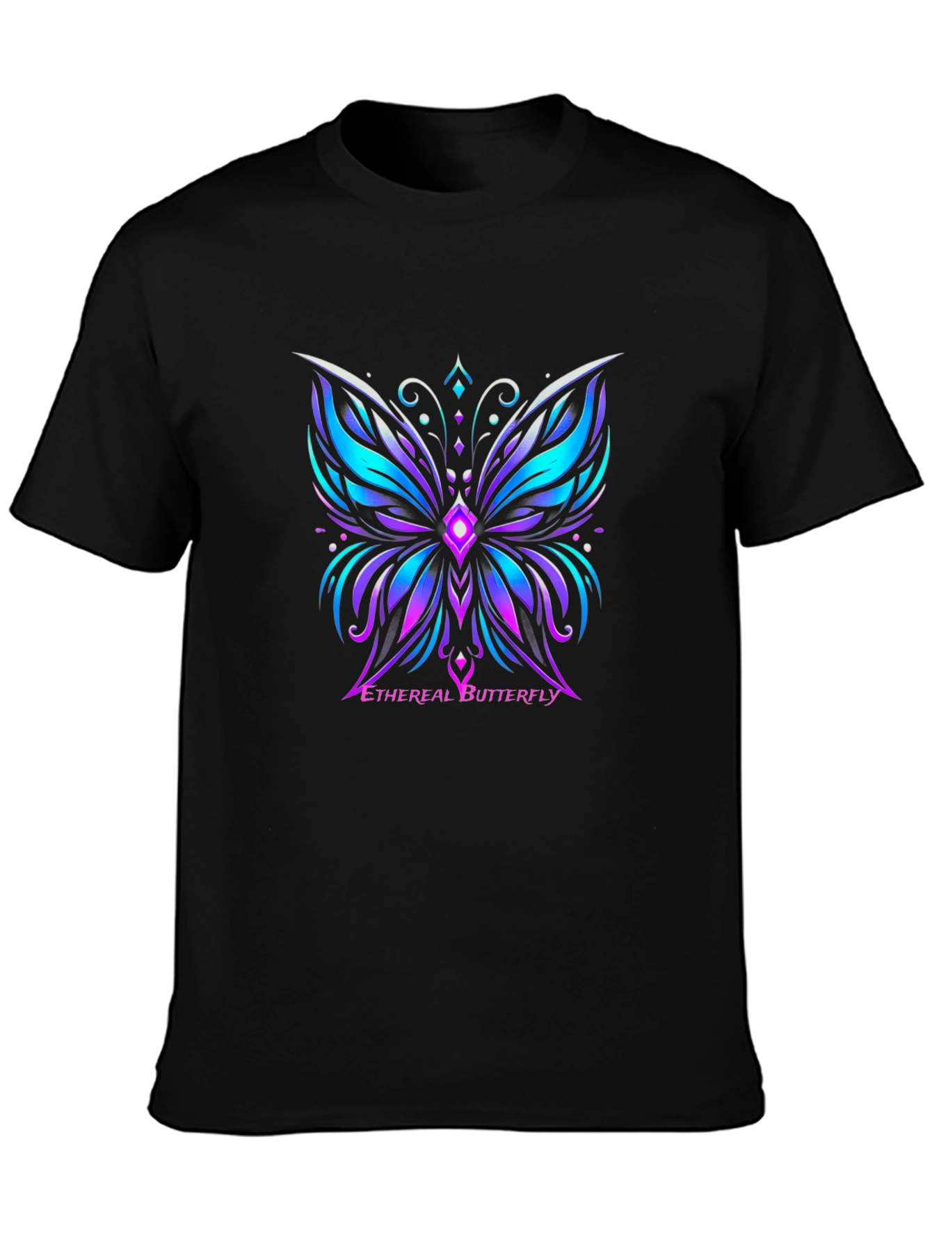 Ethereal Butterfly Graphic T-Shirt