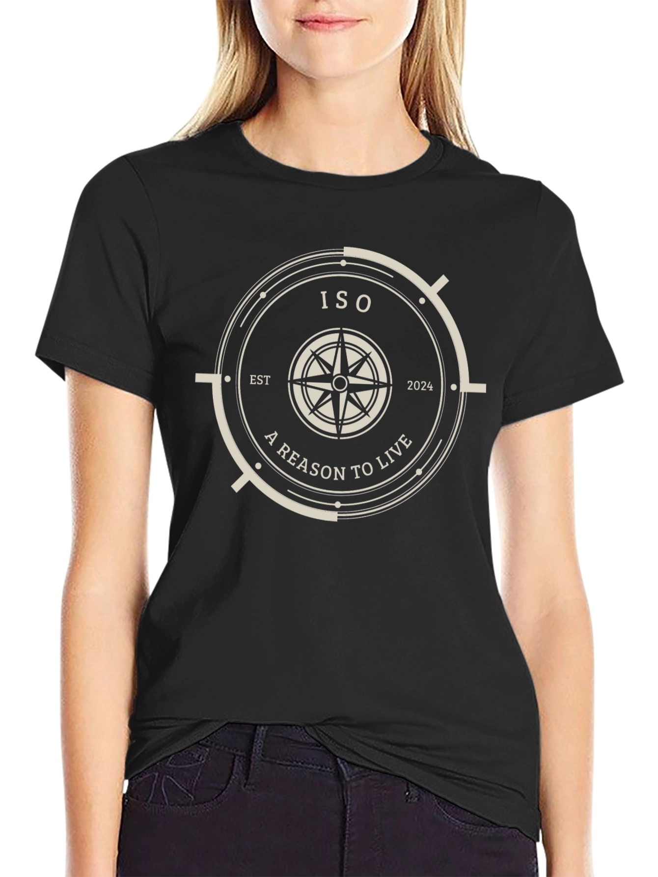 ISO Reason to Live Compass Graphic Tee