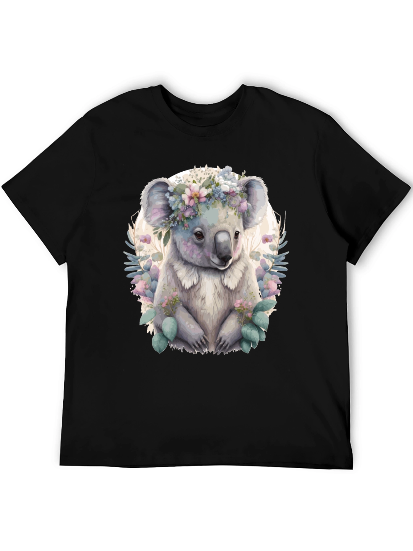 Koala Flower Crown Graphic Tee
