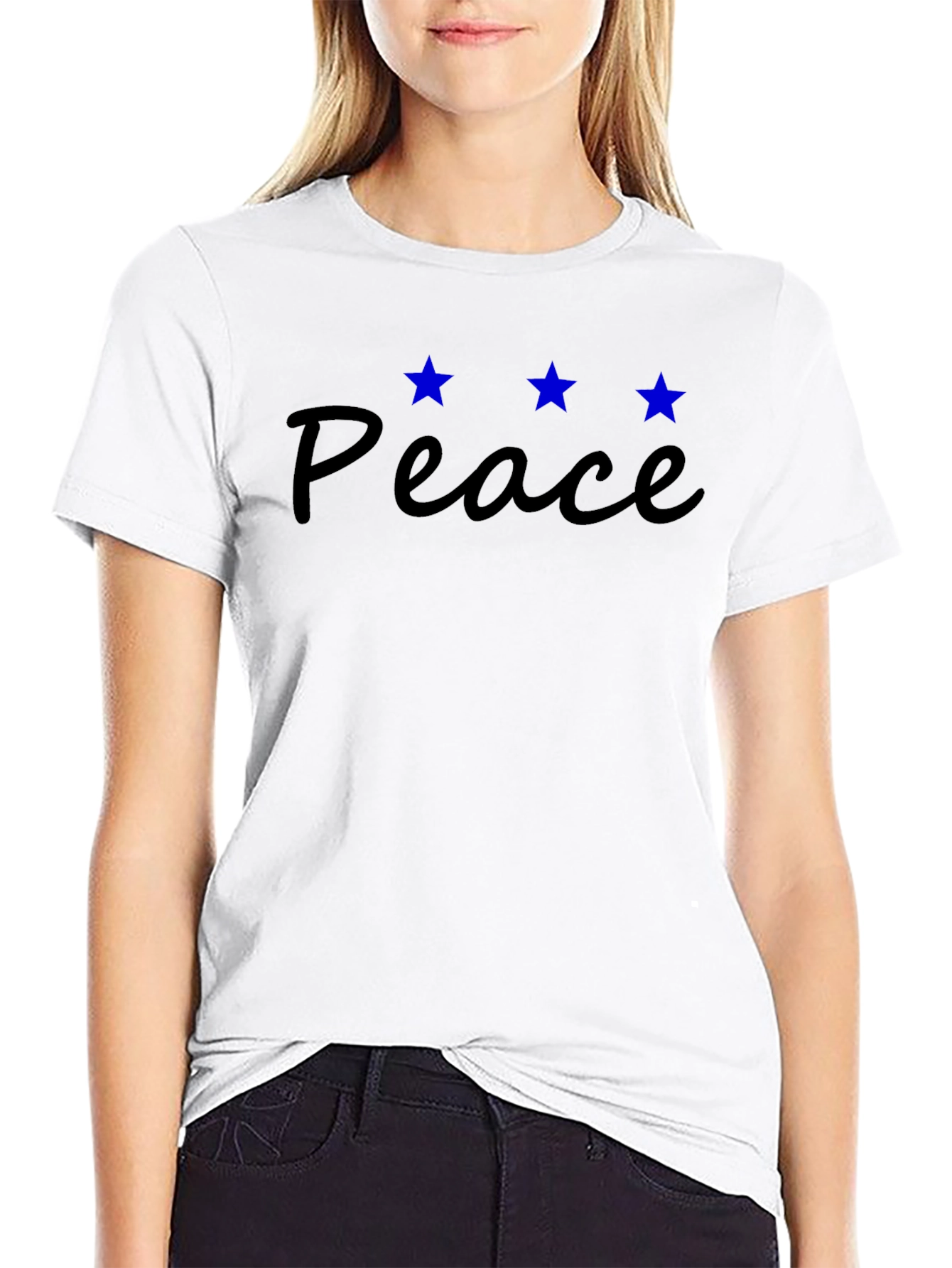 Peace Graphic Tee - Casual Comfort