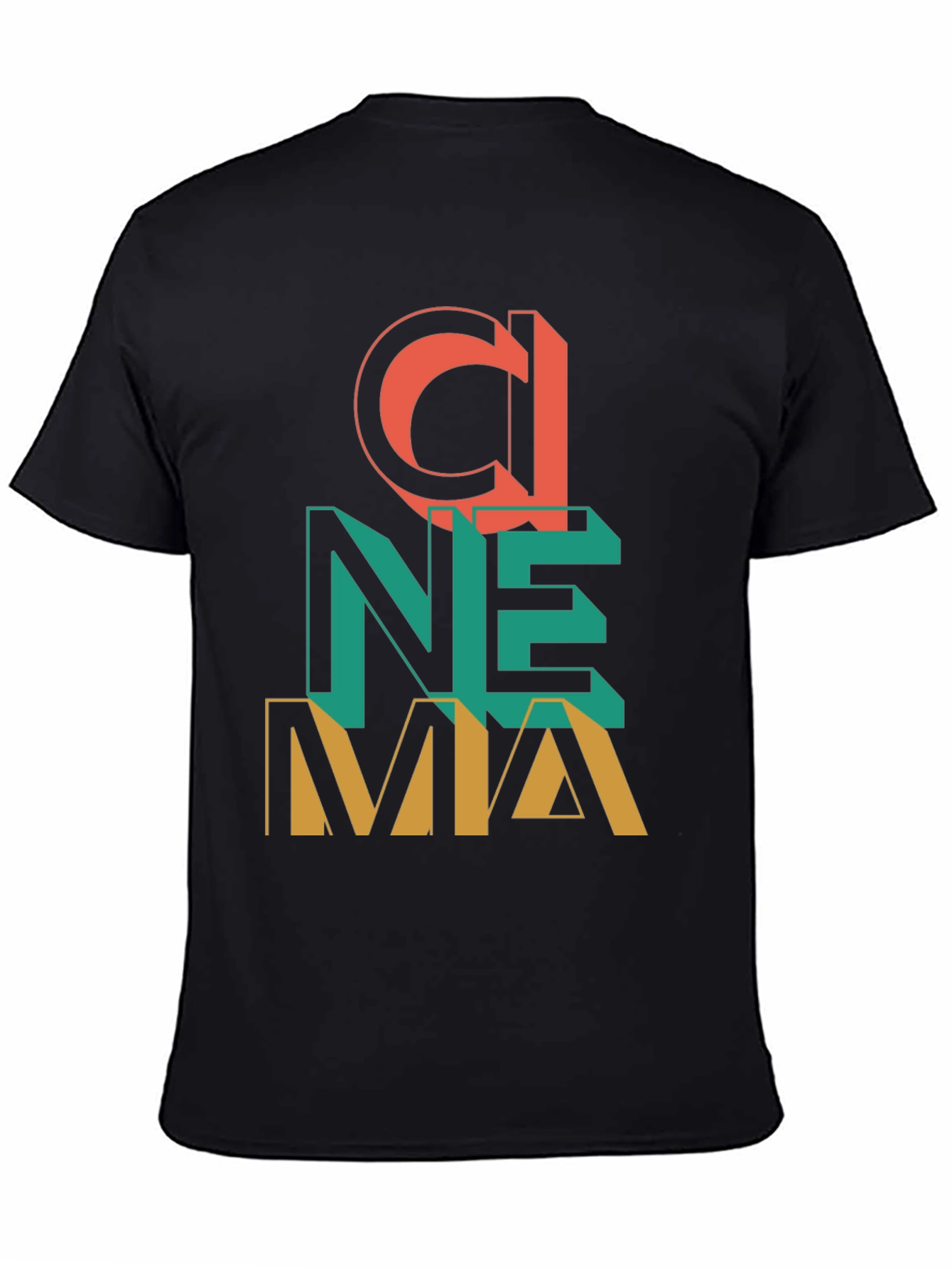 Cinema Graphic T-Shirt - Retro Design