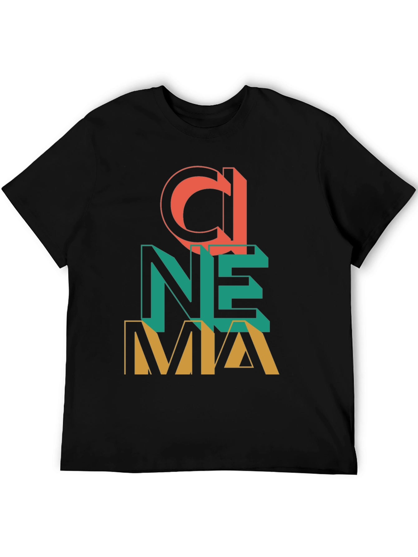 Cinema Graphic T-Shirt - Retro Design