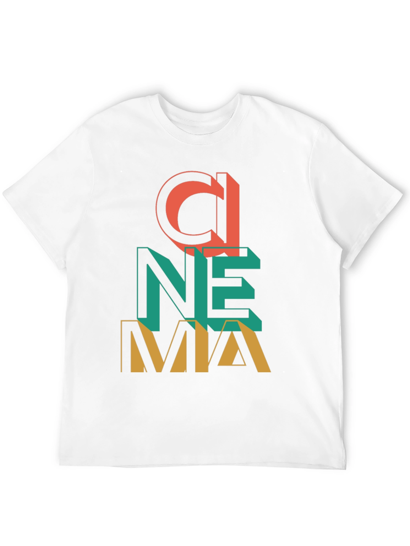 Cinema Graphic T-Shirt - Retro Design