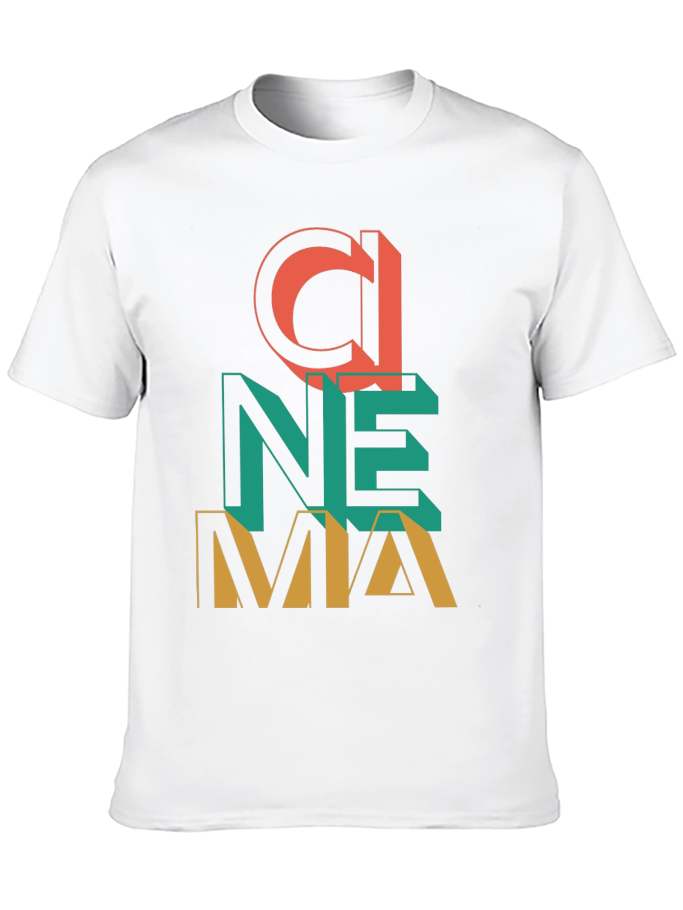 Cinema Graphic T-Shirt - Retro Design