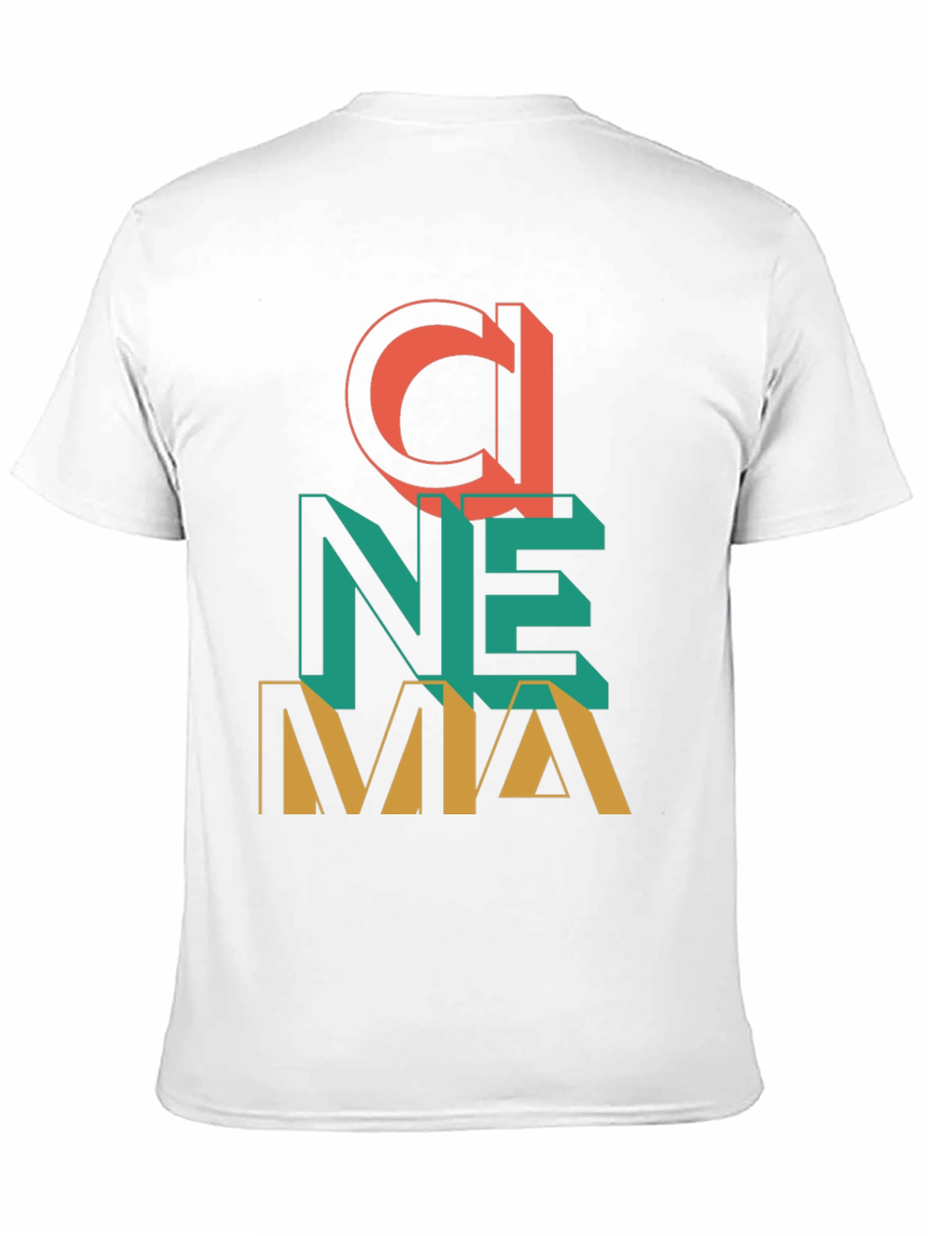 Cinema Graphic T-Shirt - Retro Design