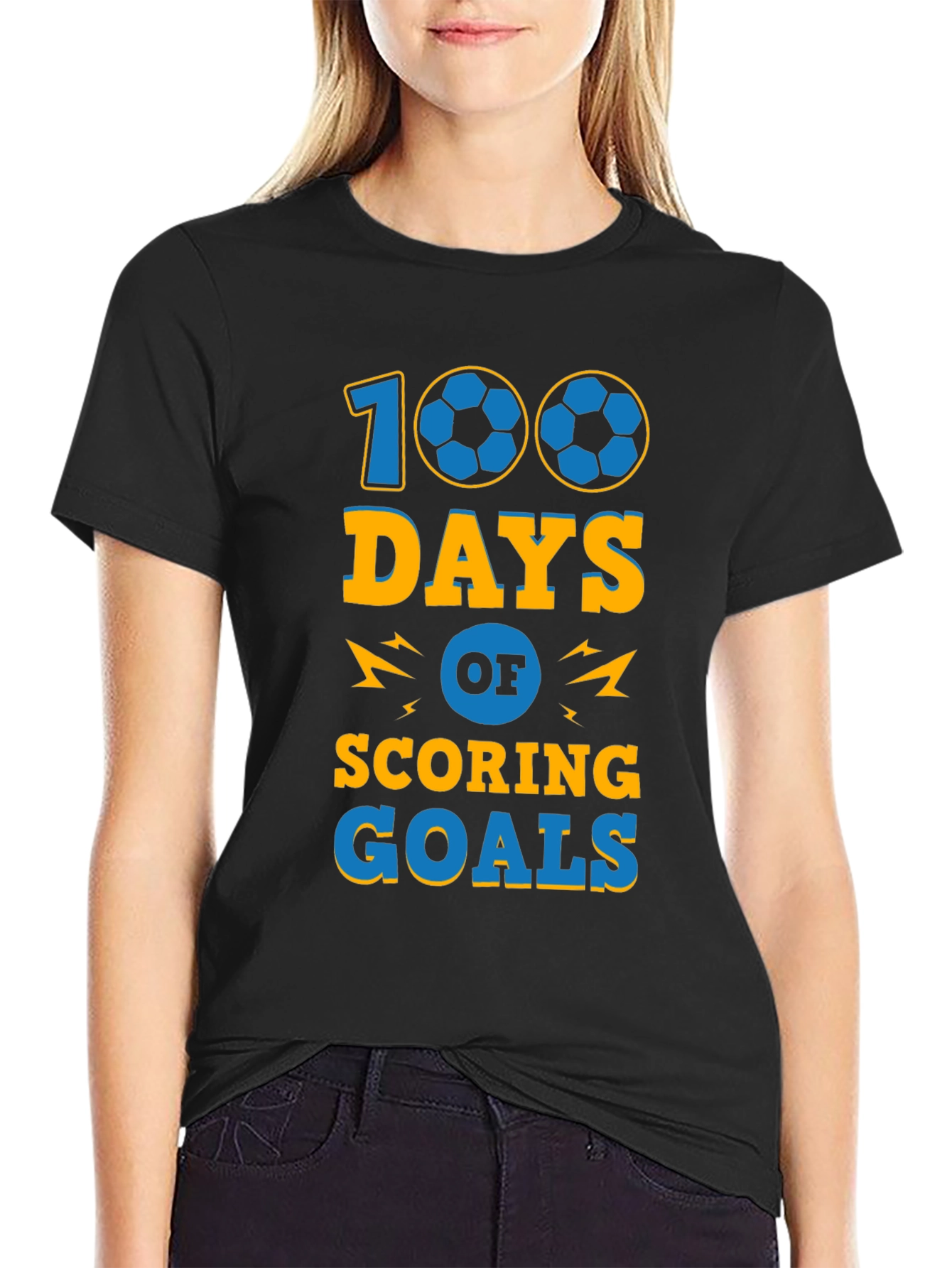 100 Days of Scoring Goals T-Shirt