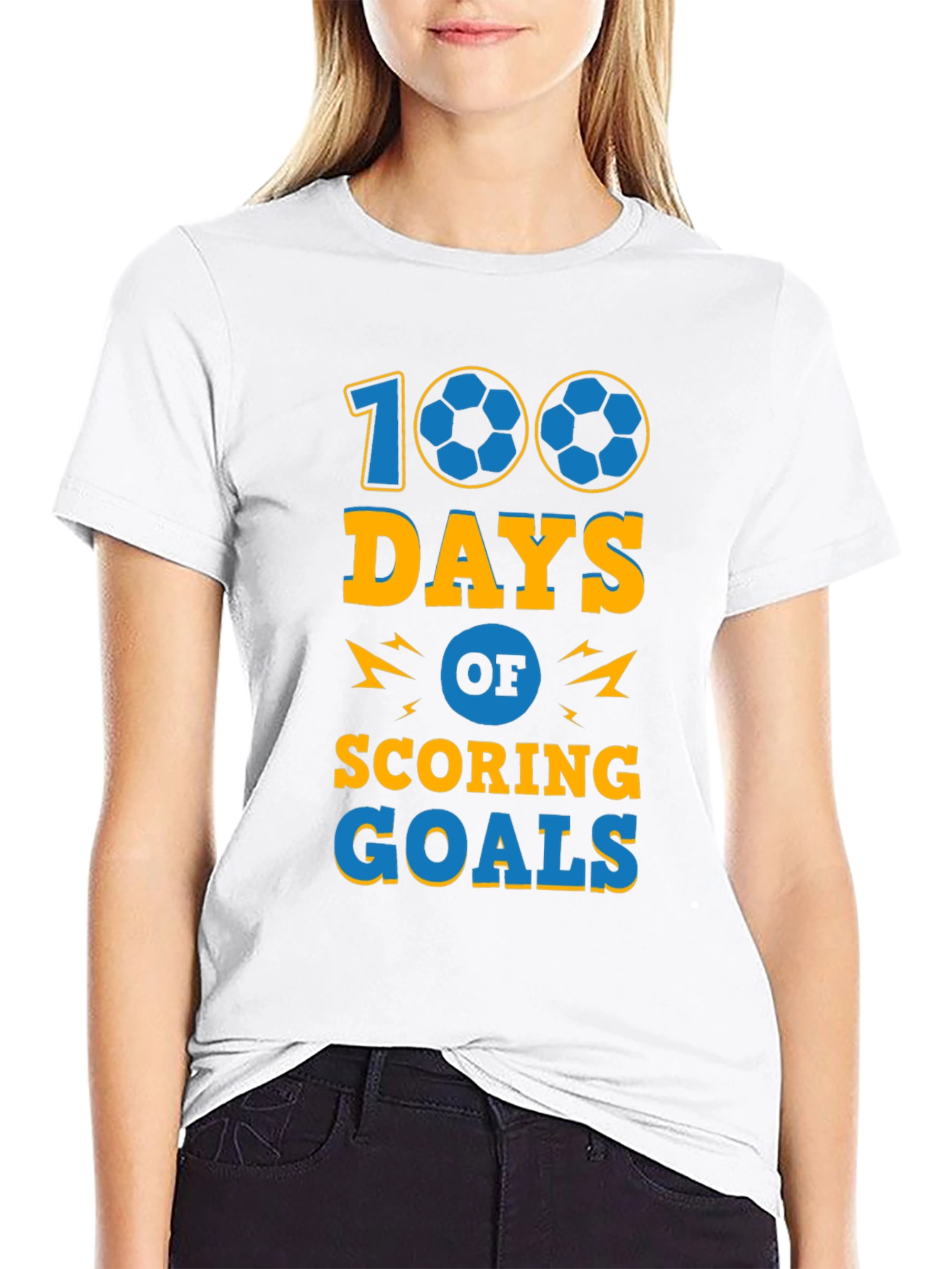 100 Days of Scoring Goals T-Shirt