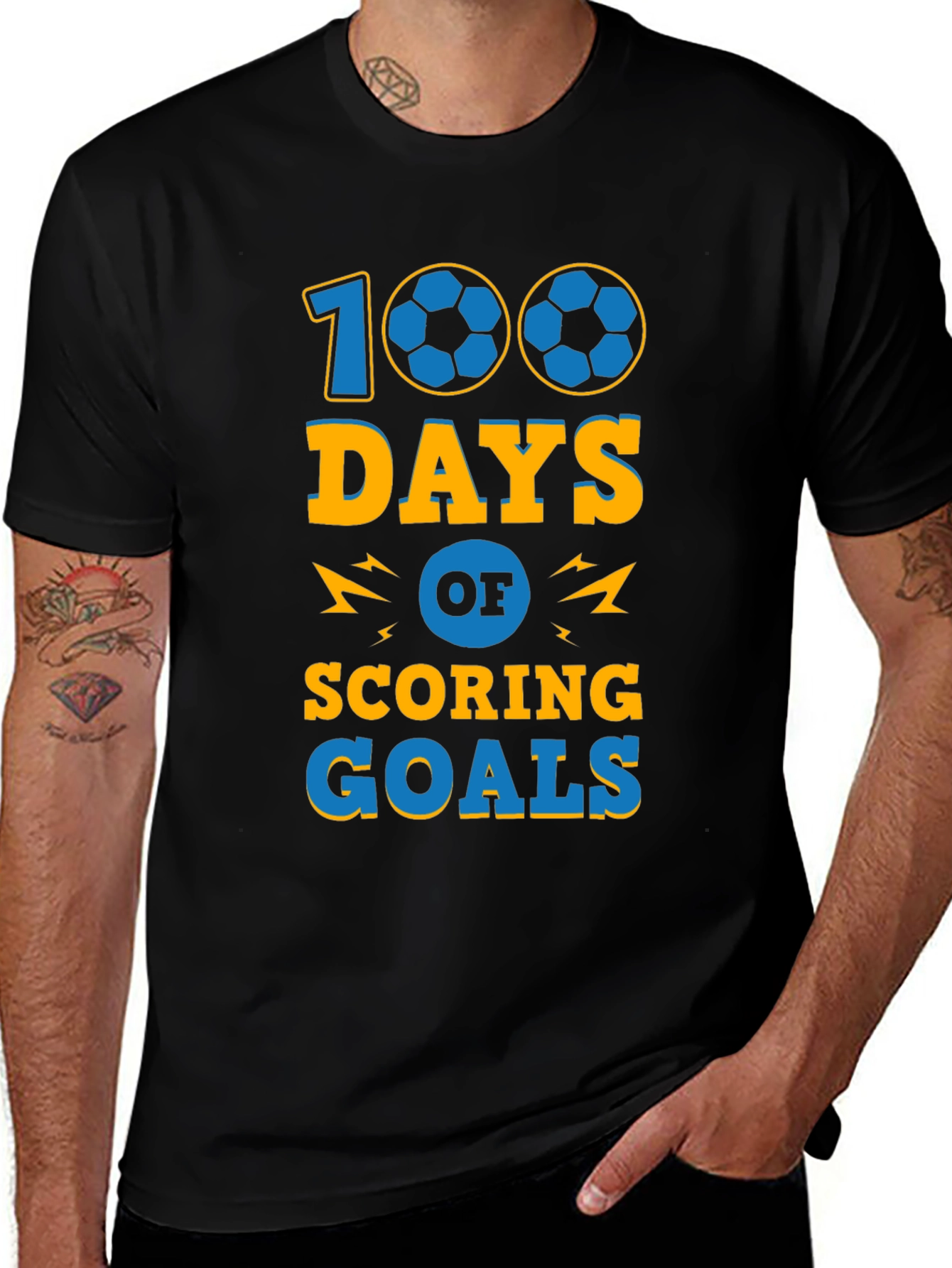 100 Days of Scoring Goals T-Shirt