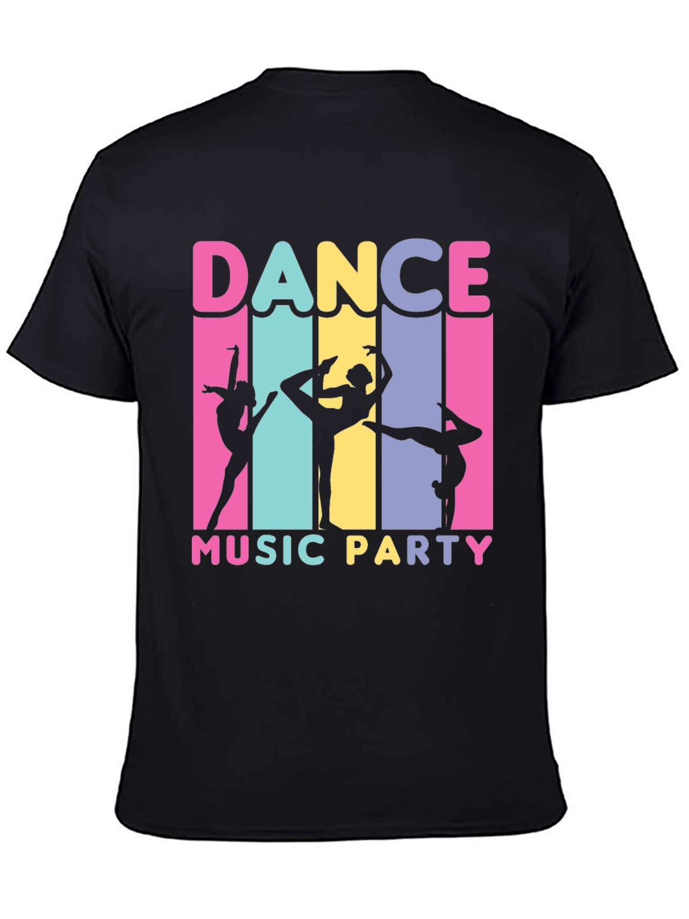 Dance Music Party Graphic T-Shirt