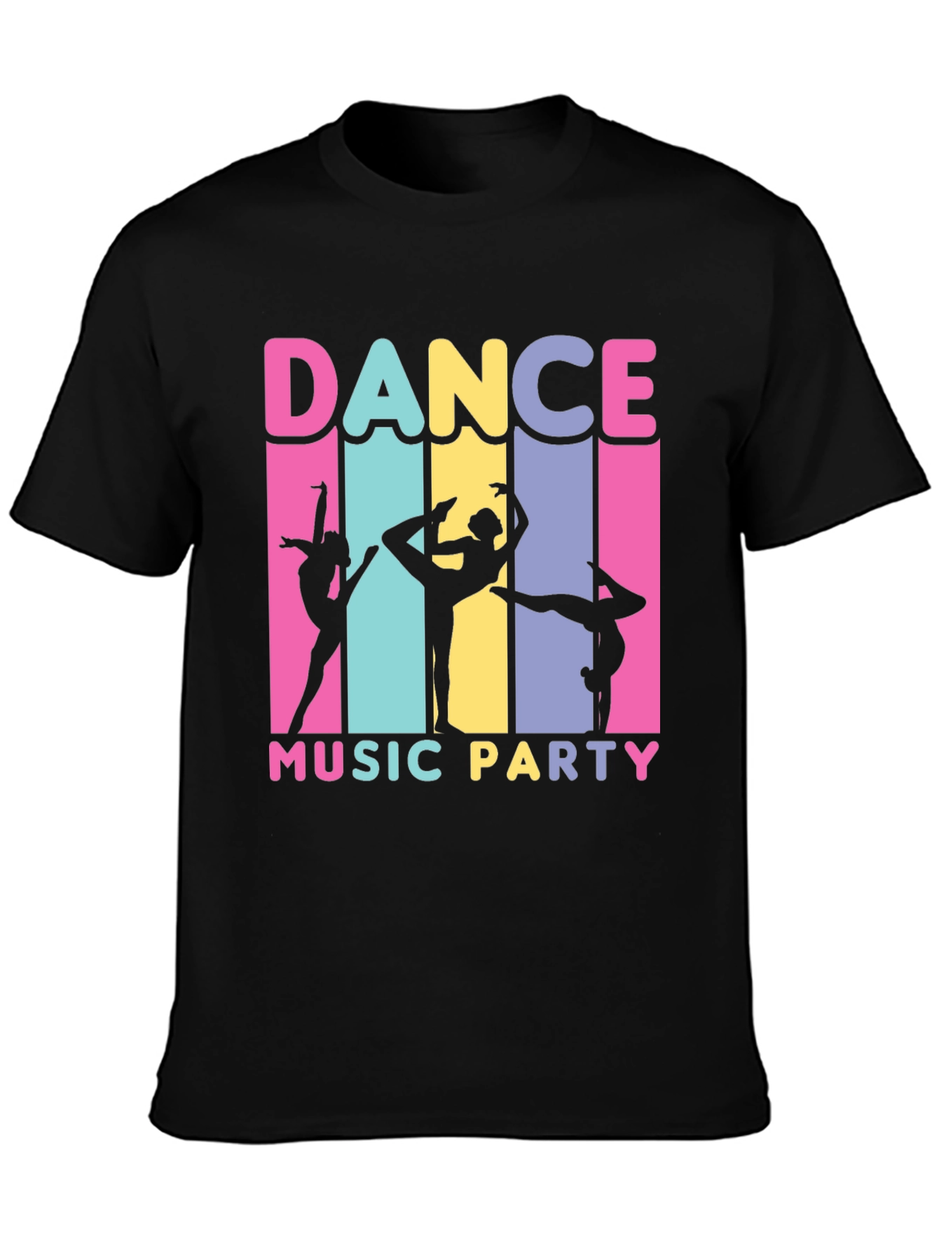 Dance Music Party Graphic T-Shirt