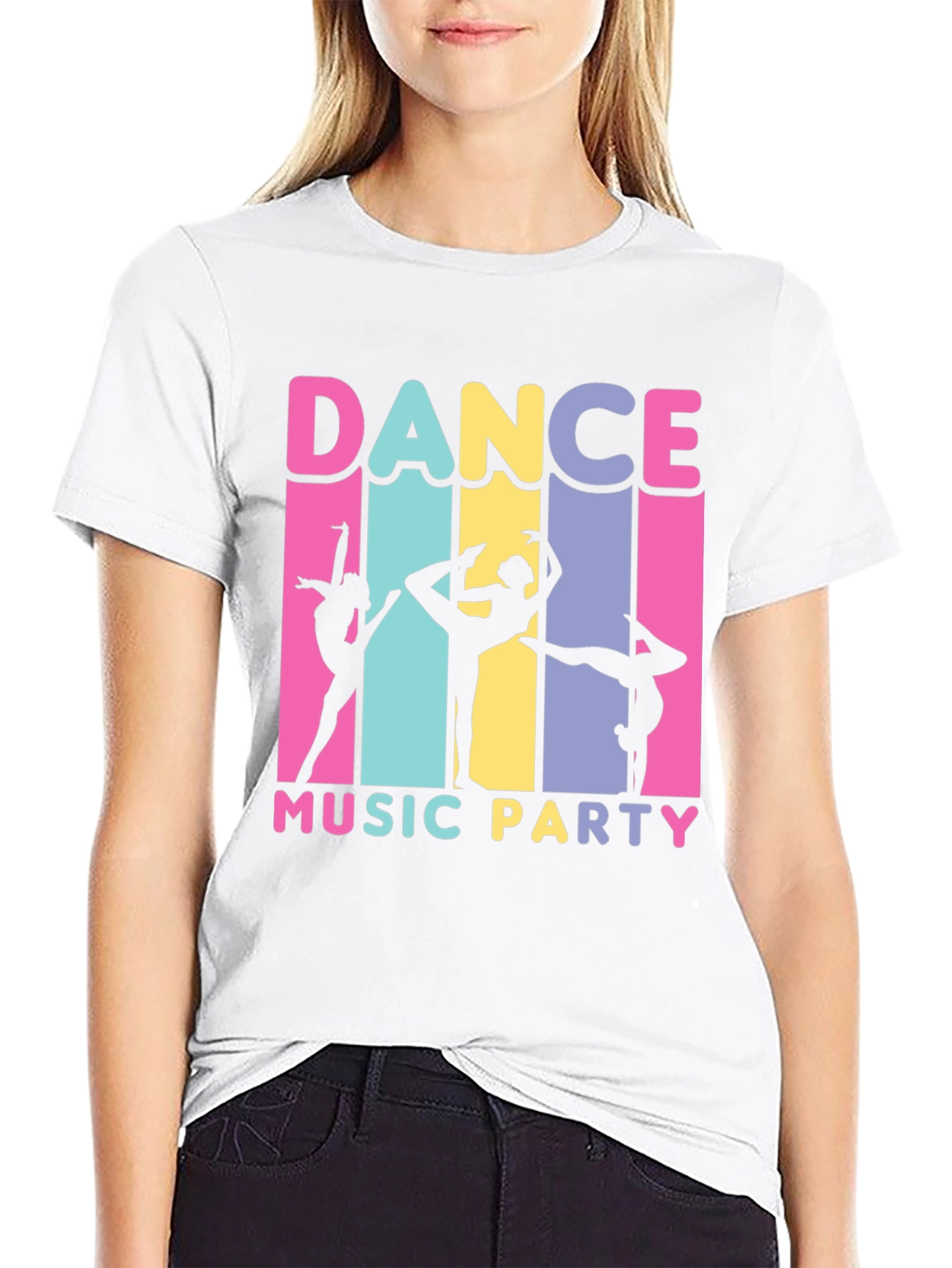Dance Music Party Graphic T-Shirt