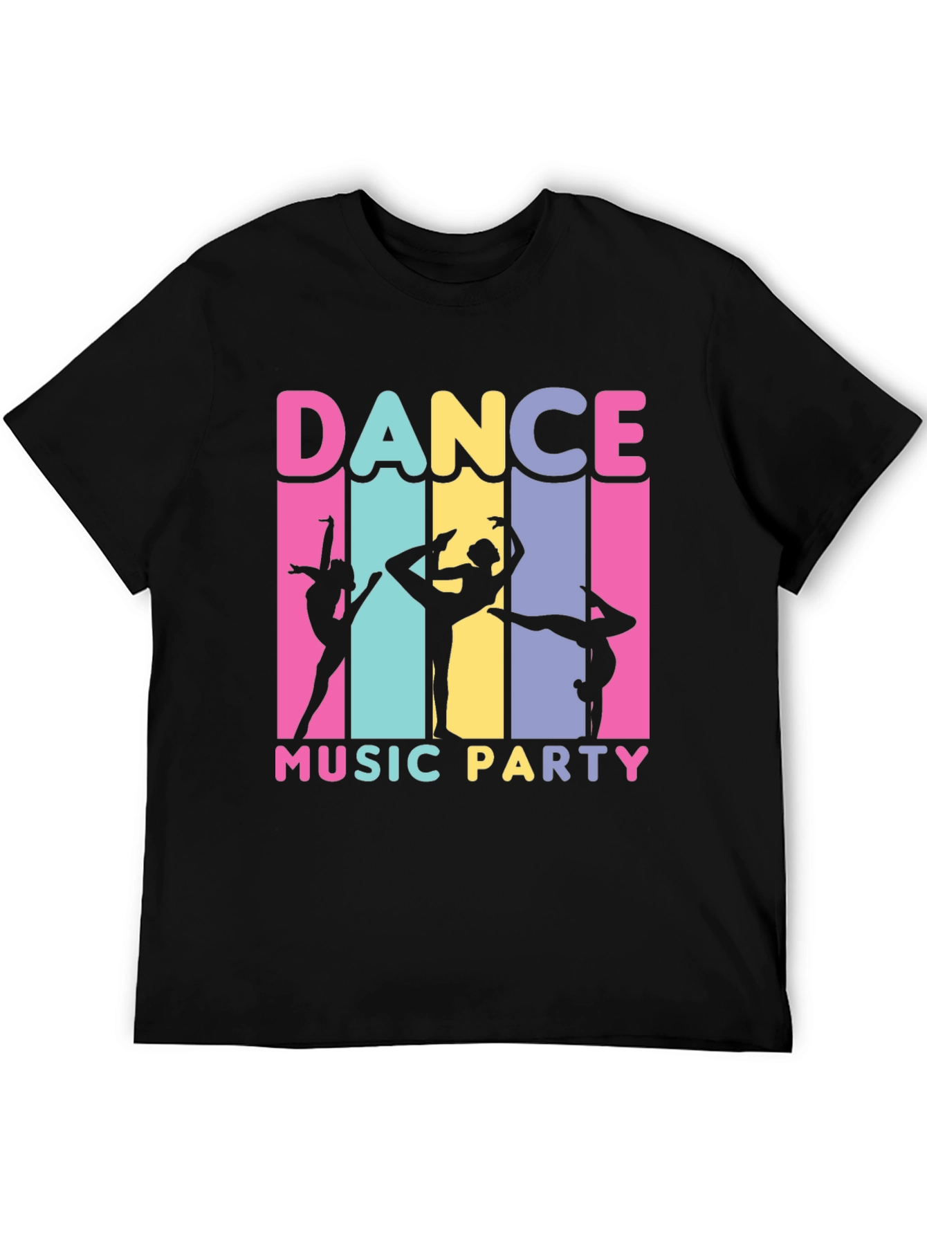 Dance Music Party Graphic T-Shirt