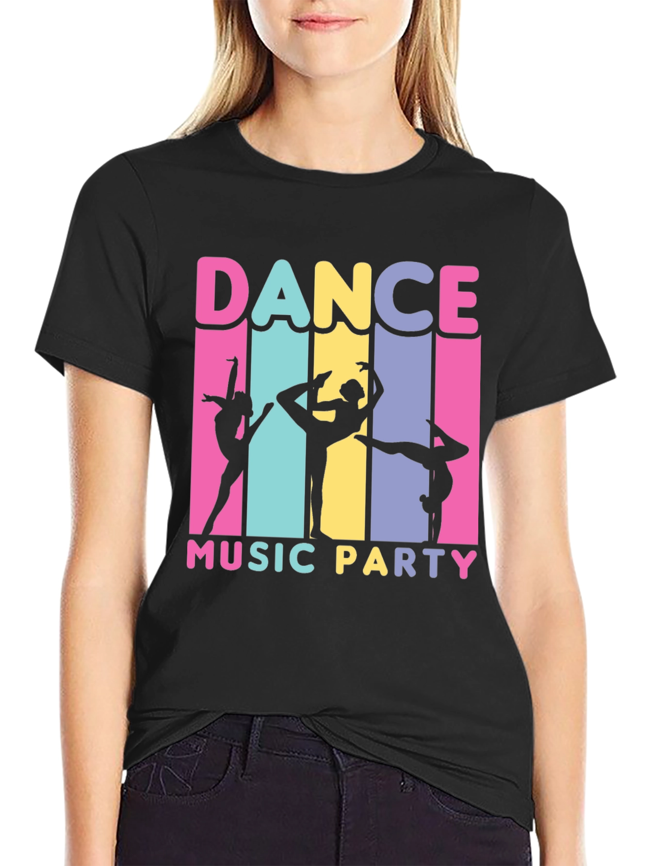 Dance Music Party Graphic T-Shirt