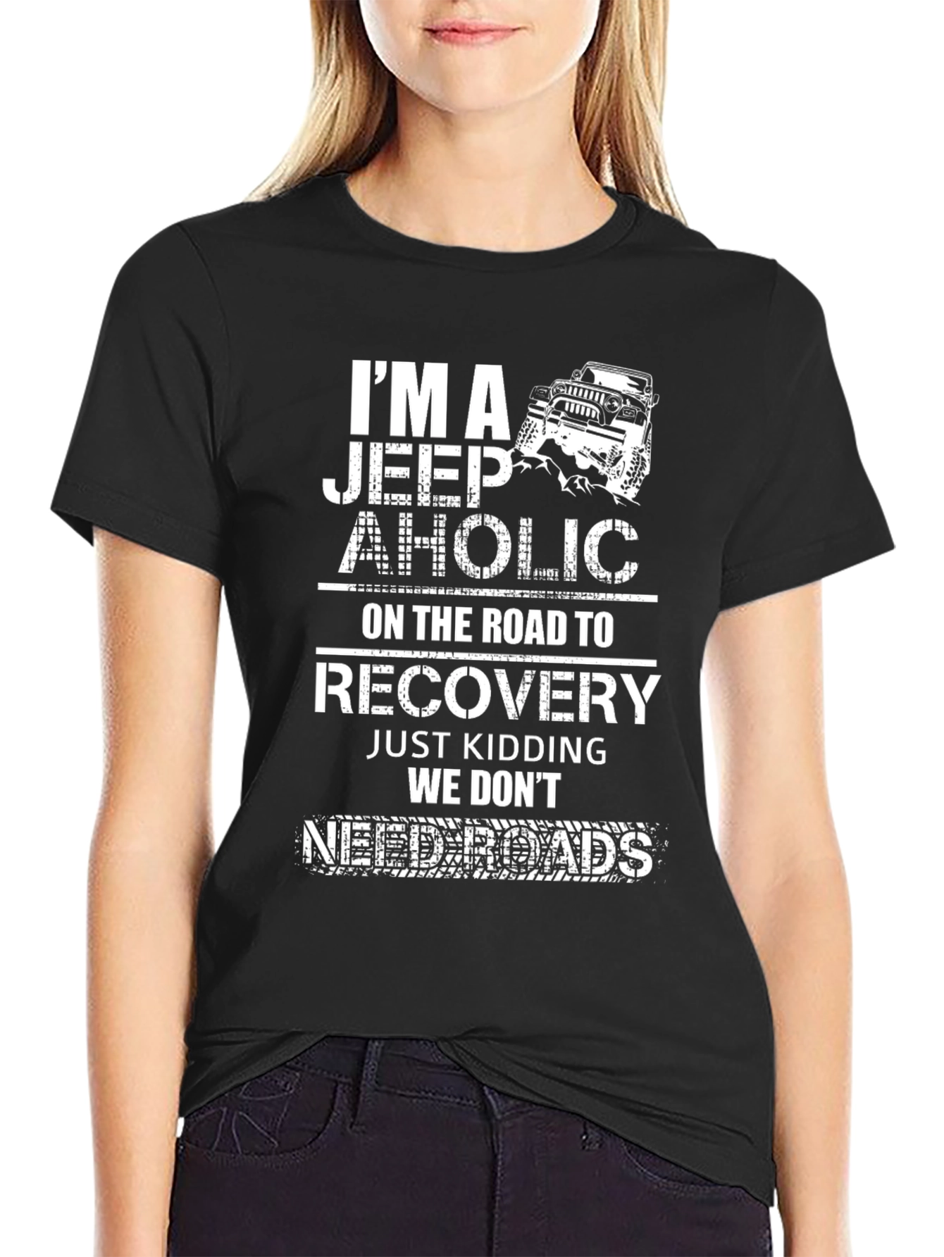 Jeepaholic T-Shirt: Off-Road Adventure Tee