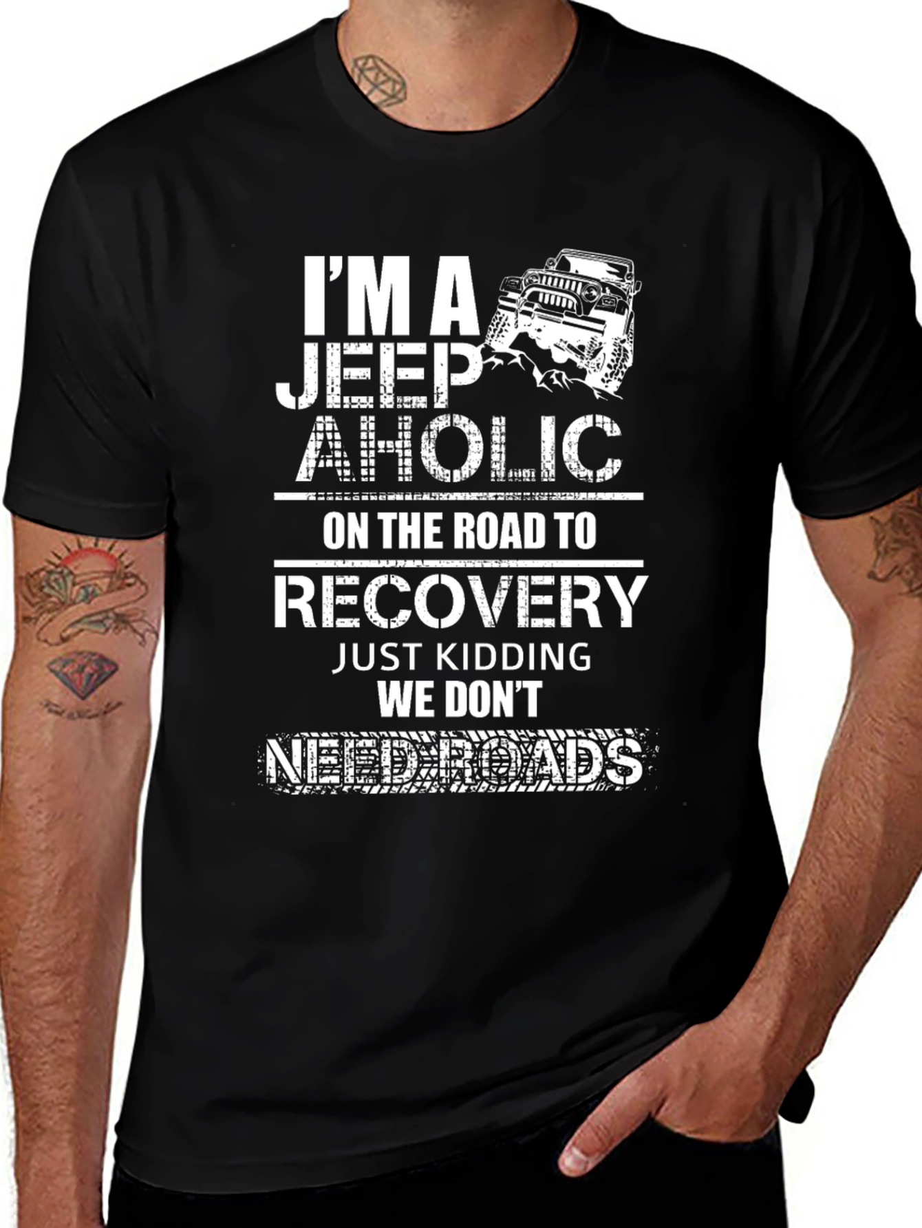 Jeepaholic T-Shirt: Off-Road Adventure Tee