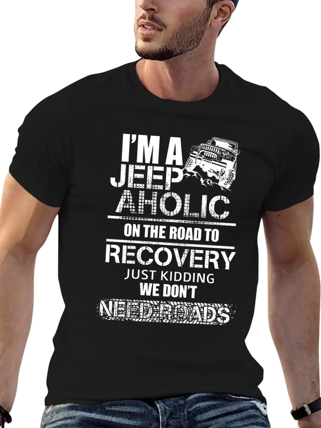 Jeepaholic T-Shirt: Off-Road Adventure Tee