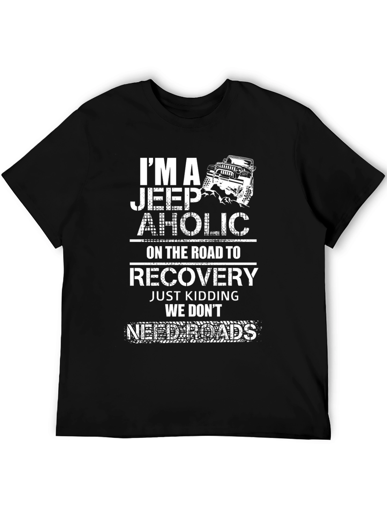 Jeepaholic T-Shirt: Off-Road Adventure Tee